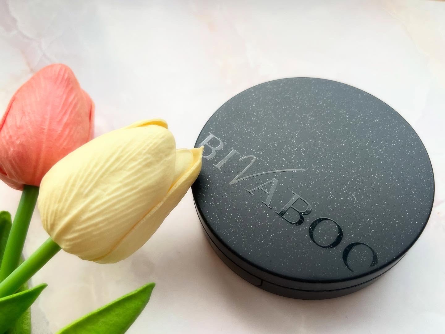 ベルベットジュエルクッション/BIVABOO/クッションファンデーションを使ったクチコミ（1枚目）