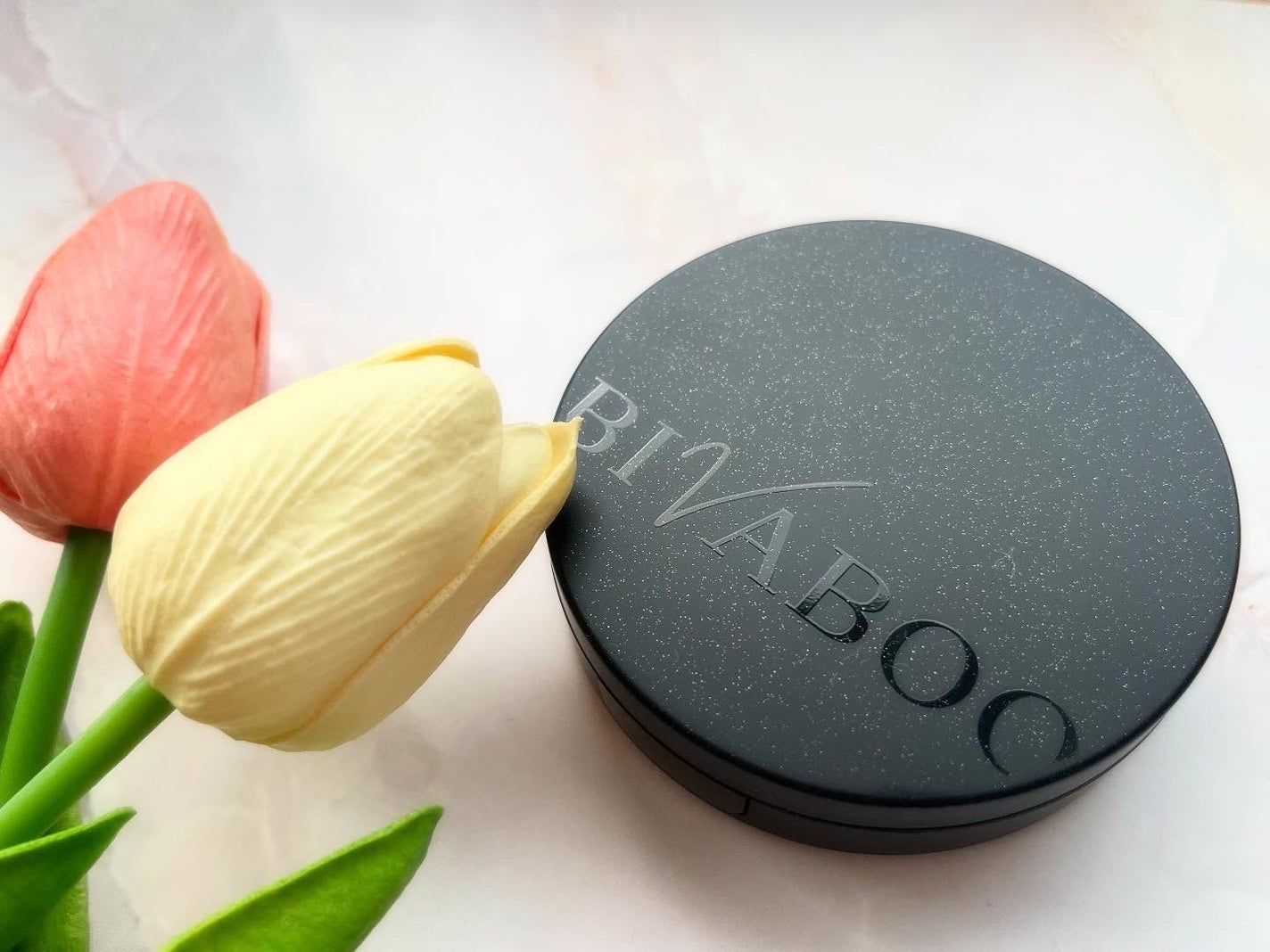 ベルベットジュエルクッション/BIVABOO/クッションファンデーションを使ったクチコミ(1枚目)