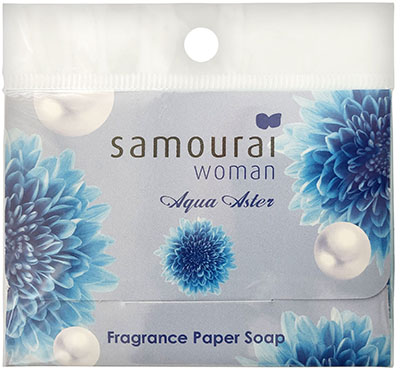 サムライウーマン アクアアスター フレグランスペーパーソープ