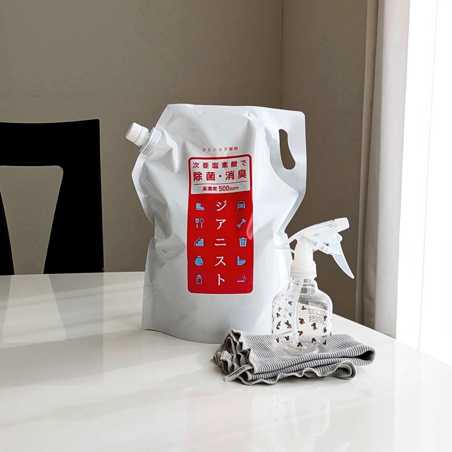 次亜塩素酸水 高濃度 500ppm/ジアニスト/その他を使ったクチコミ（1枚目）