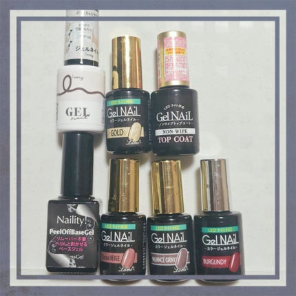 紫音@なるべくフォロバ on LIPS 「ほぼ百均秋っぽカラーのアーガイルネイル✼••┈┈••✼••┈┈..」(3枚目)