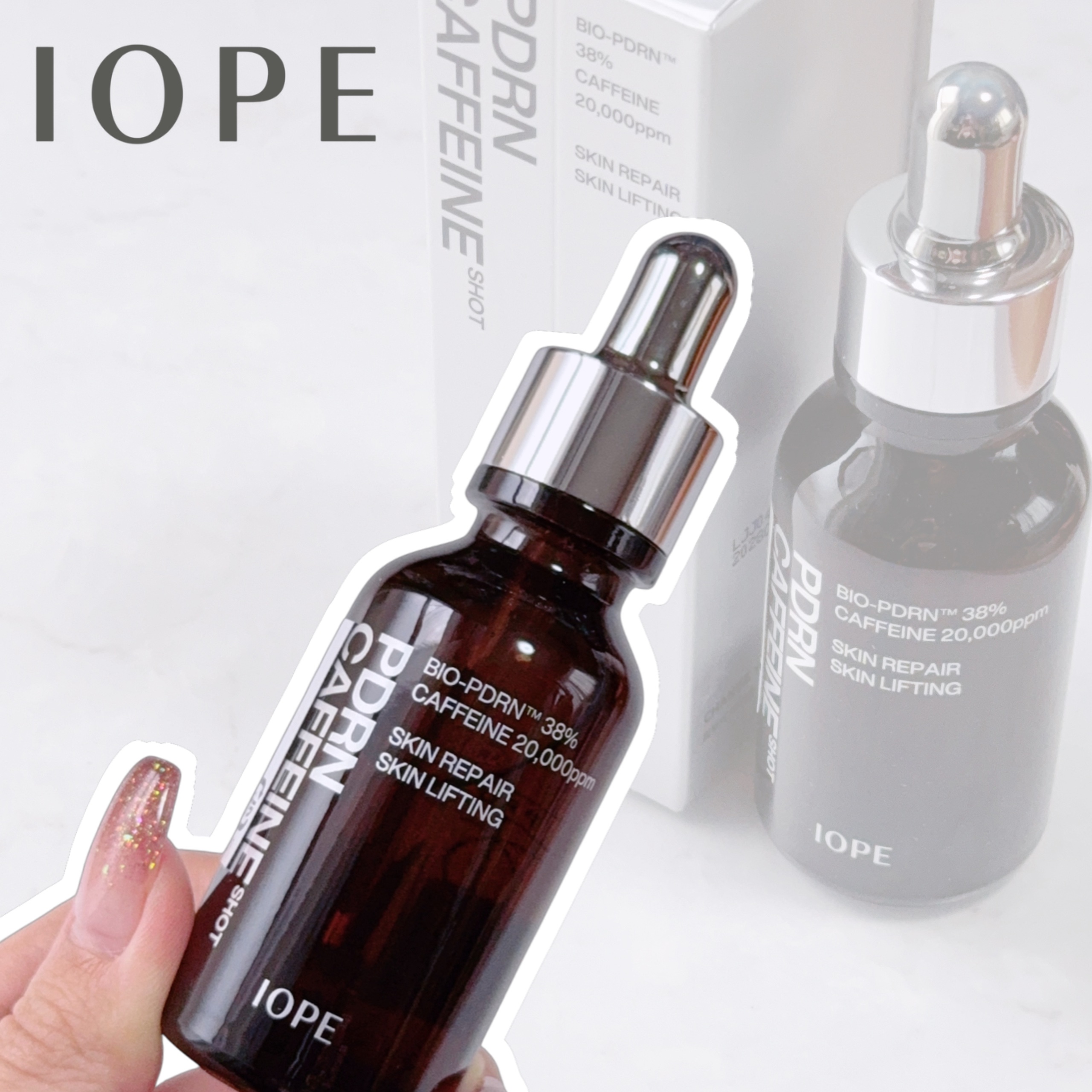PDRNカフェインショット/IOPE/美容液を使ったクチコミ（1枚目）