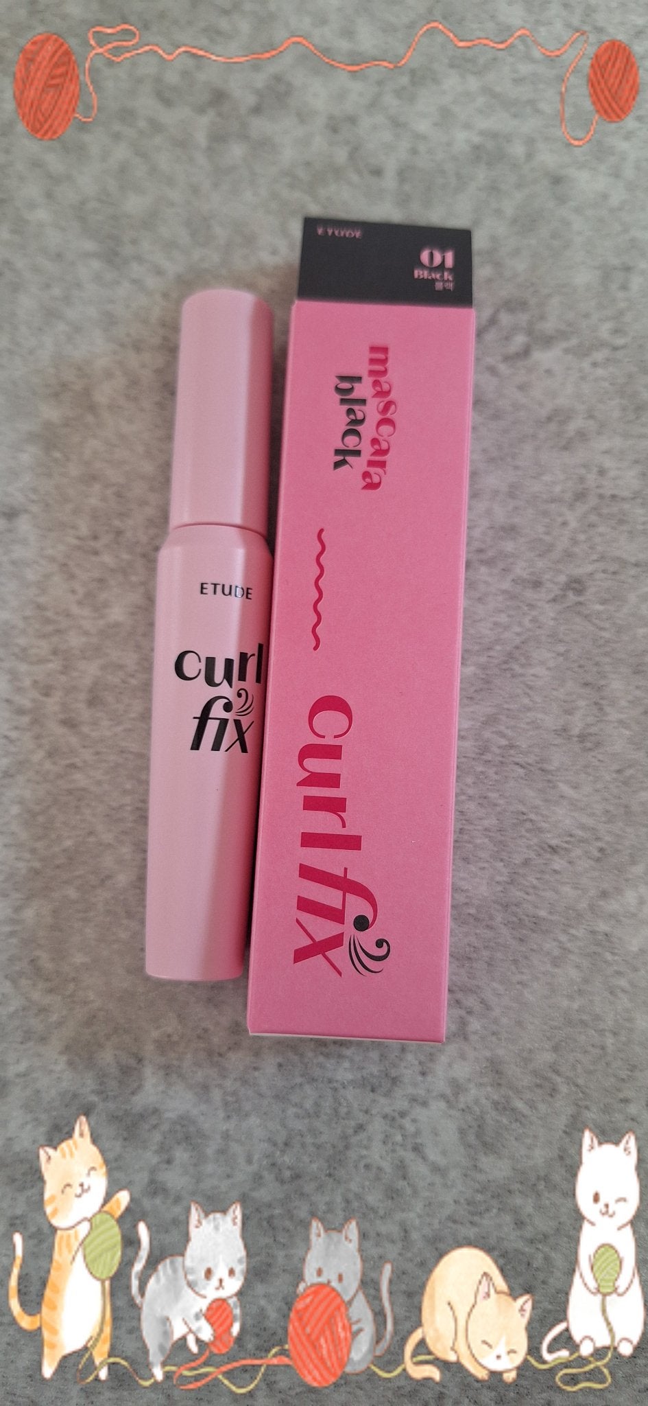 カールフィックスマスカラ/ETUDE/マスカラを使ったクチコミ(1枚目)