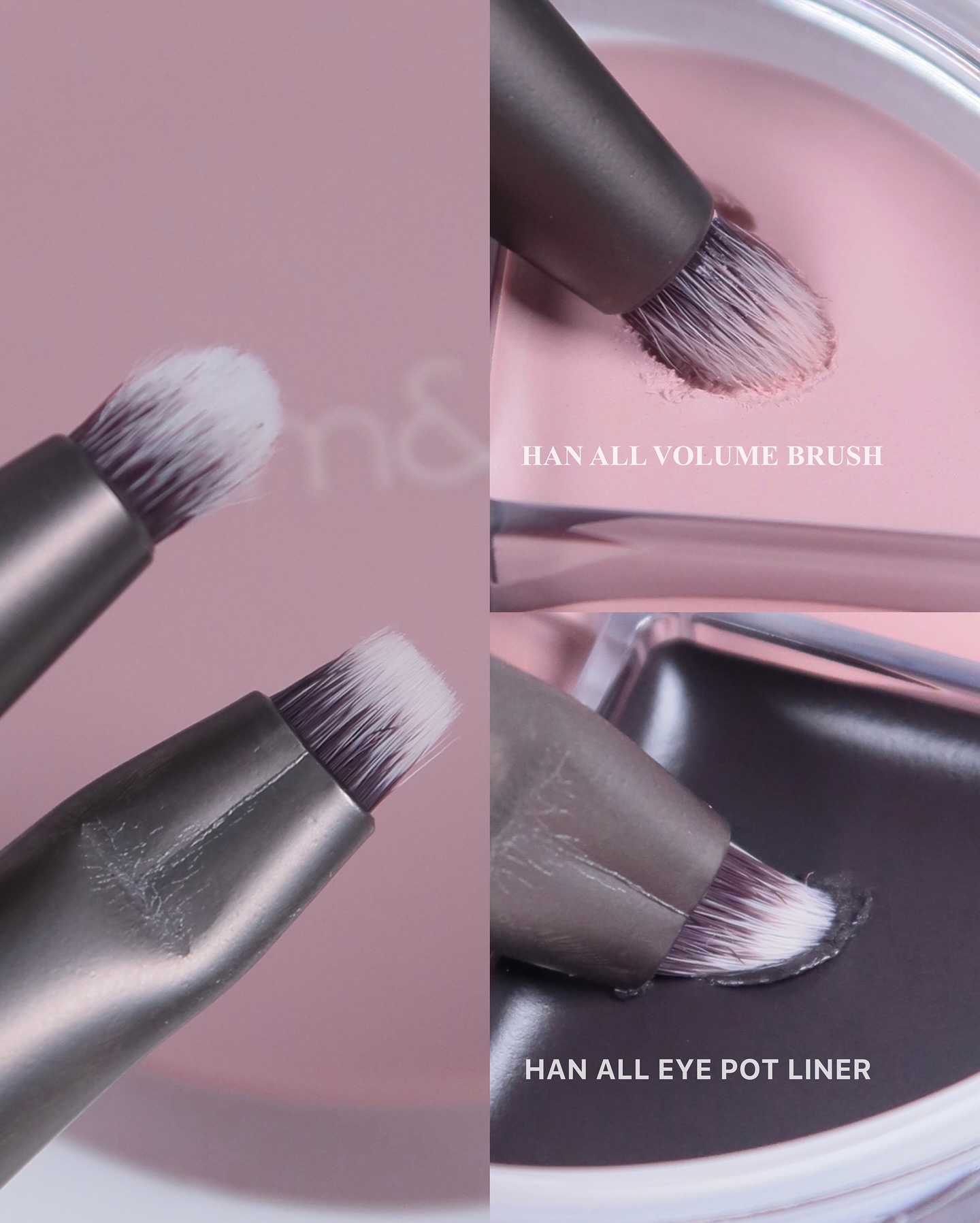 ハンオール ボリュームブラシ /rom&nd/メイクブラシを使ったクチコミ（2枚目）