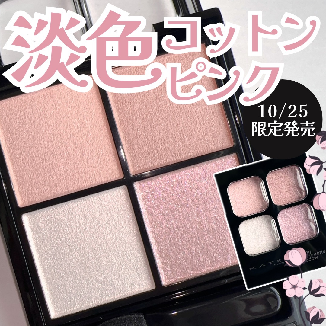 ケイト ポッピングシルエットシャドウ/KATE/アイシャドウパレットを使ったクチコミ（1枚目）