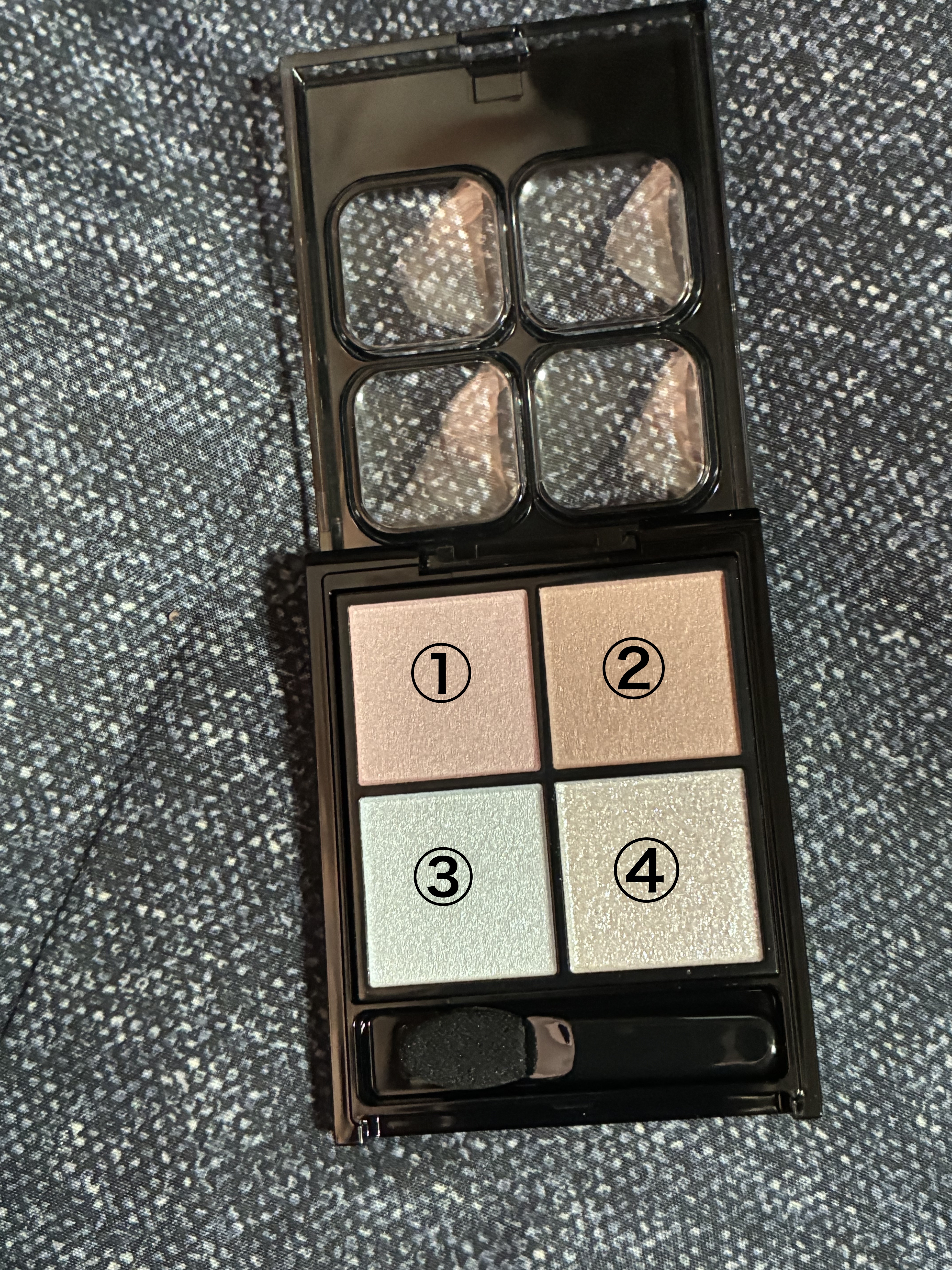 ケイト ポッピングシルエットシャドウ/KATE/アイシャドウパレットを使ったクチコミ（2枚目）