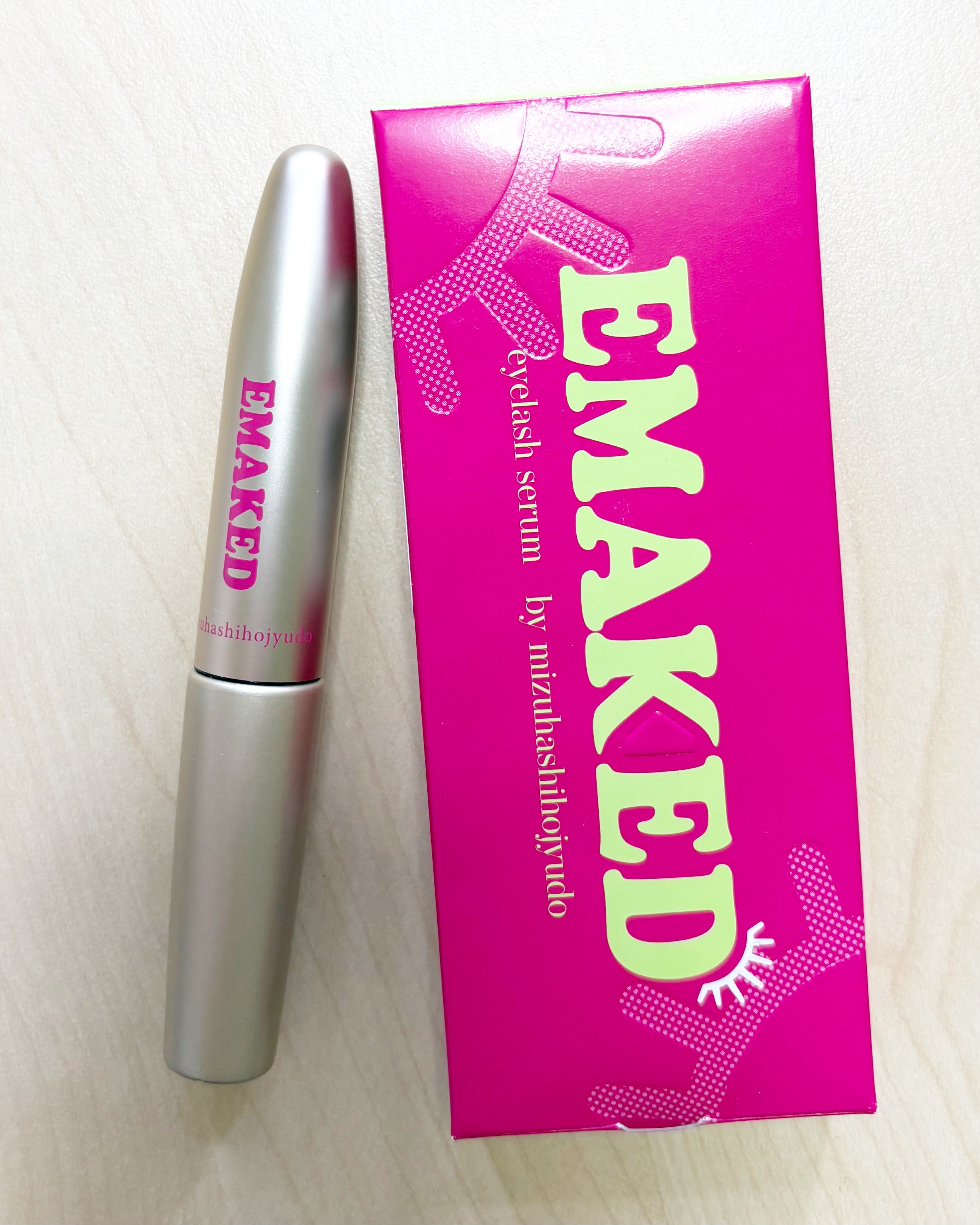 EMAKED（エマーキット）/水橋保寿堂製薬/まつげ美容液を使ったクチコミ（1枚目）