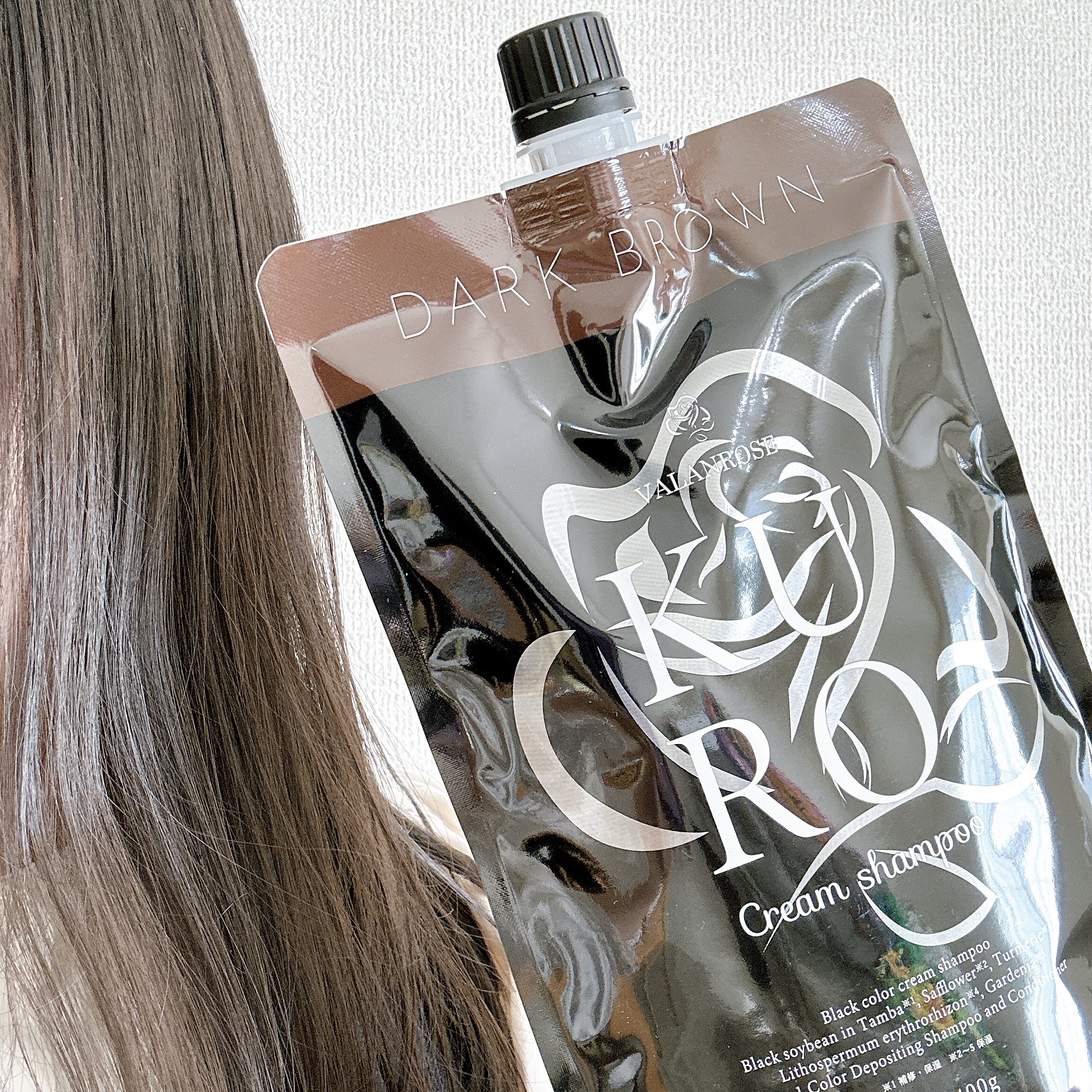 KUROクリームシャンプー/VALANROSE/市販シャンプーを使ったクチコミ（2枚目）