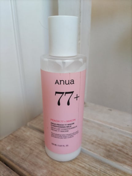 桃77%ナイアシンコンディショニングミルク/Anua/乳液を使ったクチコミ(1枚目)