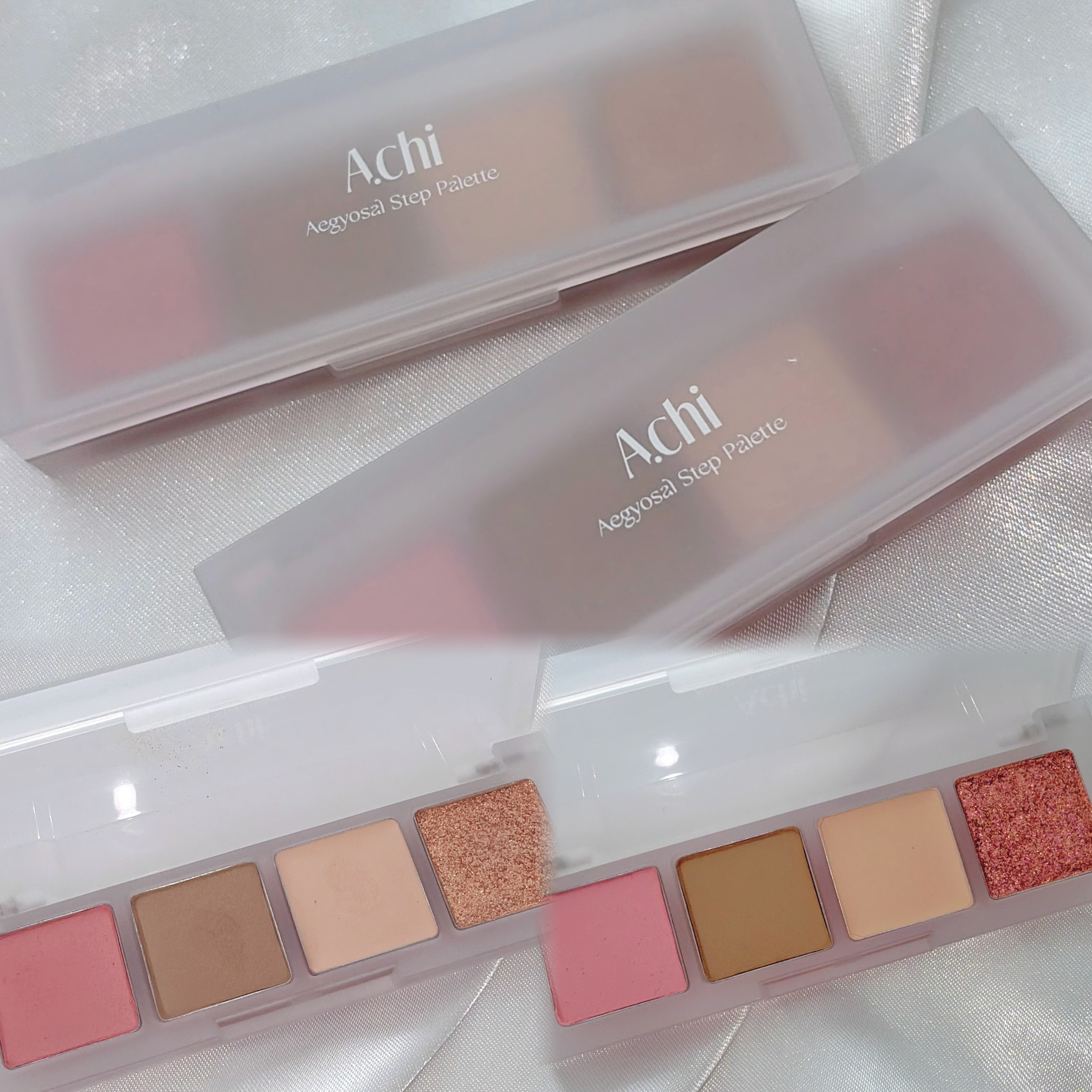 AEGYOSAL STEP PALETTE/A.chi/アイシャドウパレットを使ったクチコミ（2枚目）