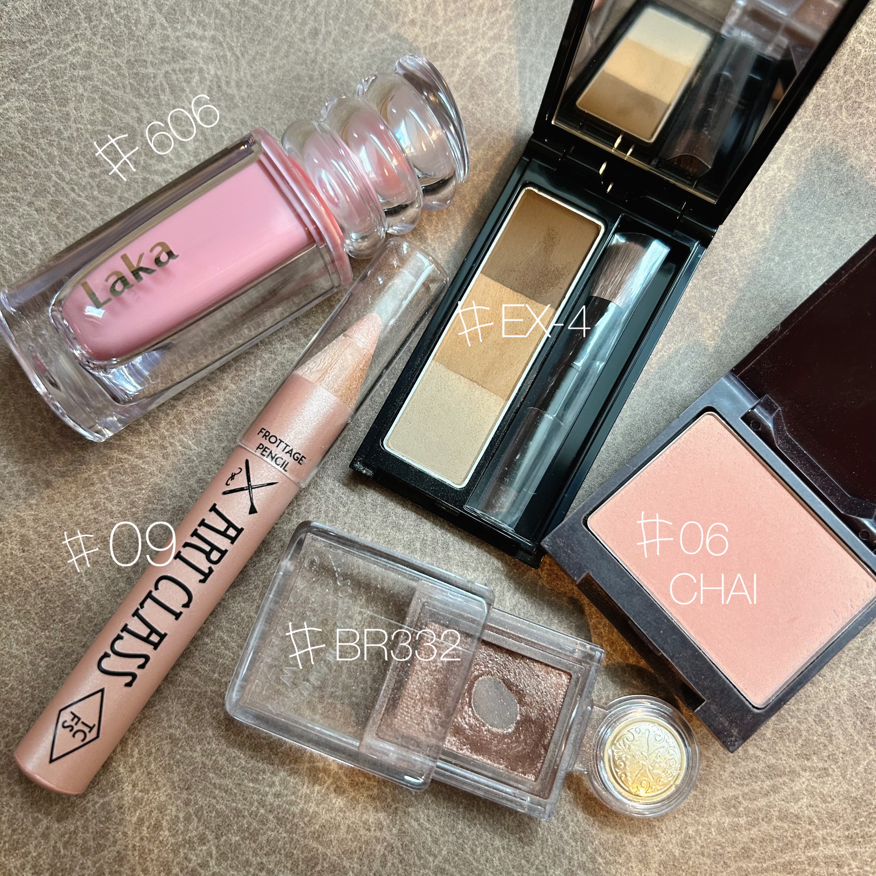 ハンオールブロウカラ/rom&nd/眉マスカラを使ったクチコミ（2枚目）