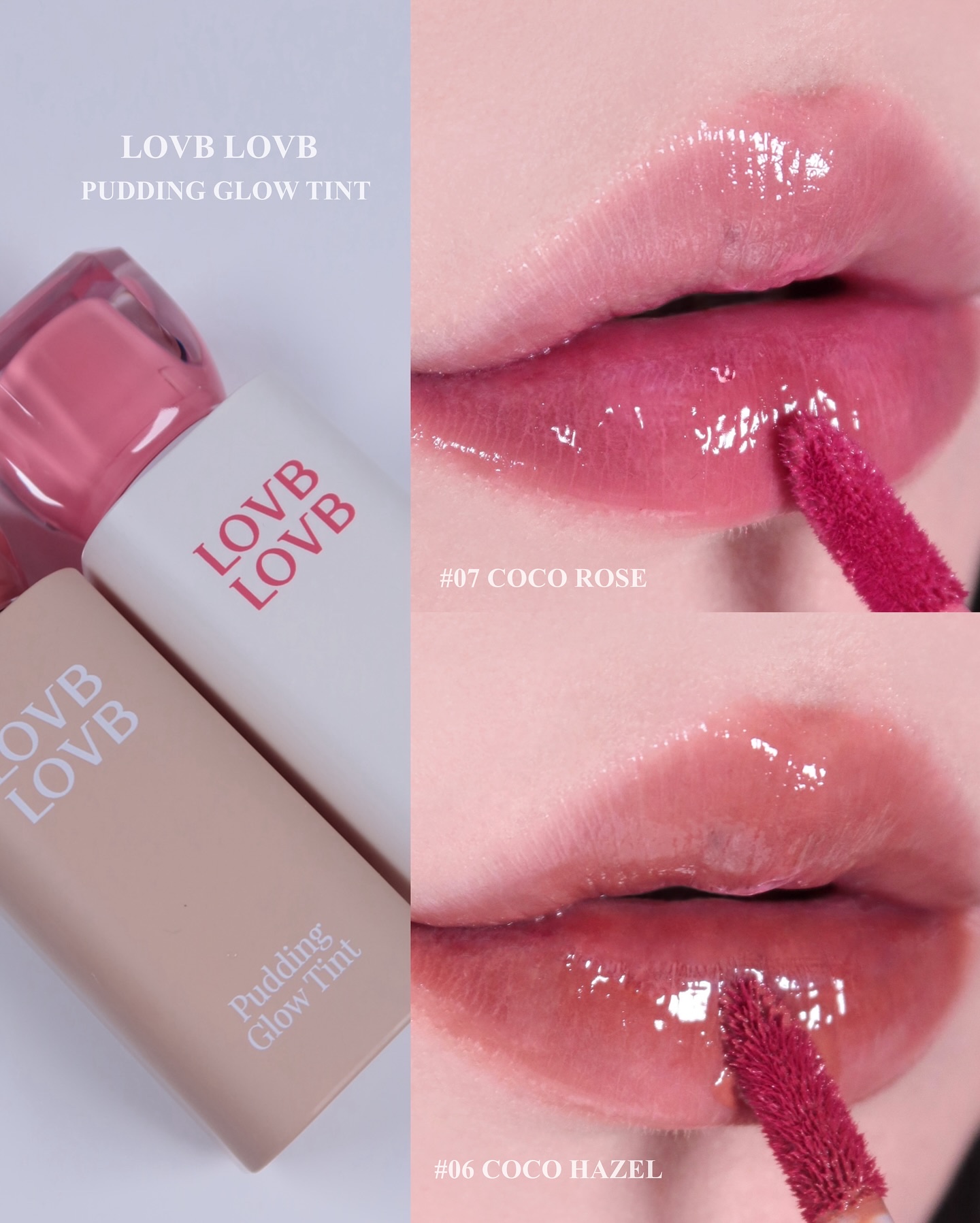 Pudding Glow Tint/LOVBLOVB/口紅を使ったクチコミ（1枚目）
