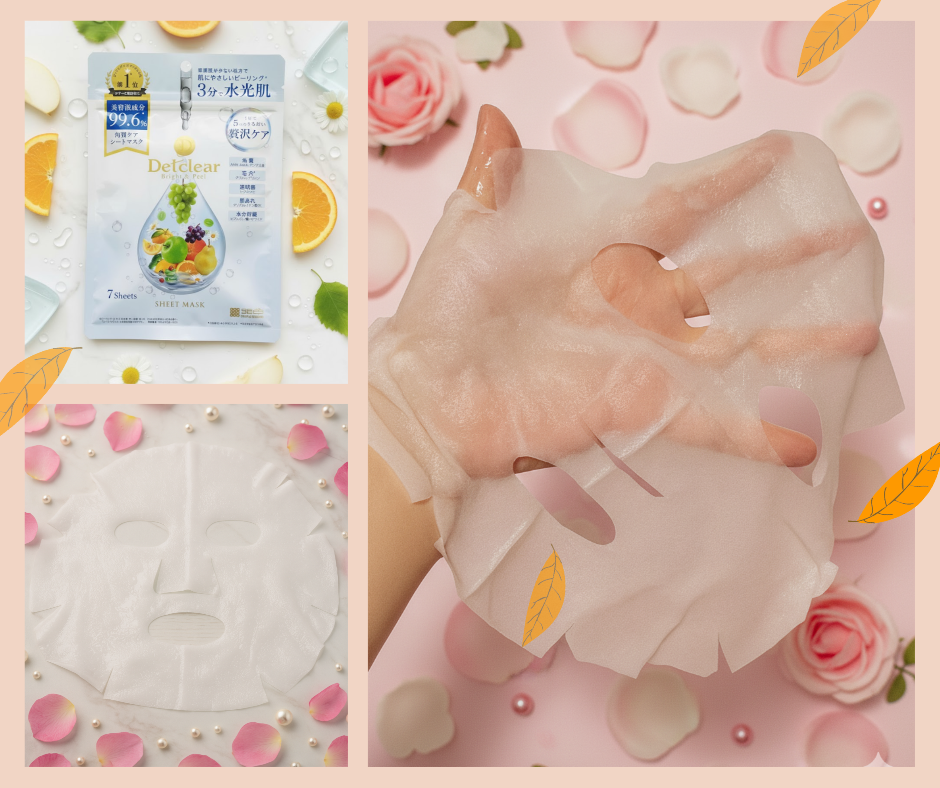 DETクリア ブライト&ピール シートマスク/Detclear/シートマスク・パックを使ったクチコミ（1枚目）