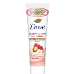 ダヴ ふわとろクリーミースクラブ ザクロ＆シアバター/ダヴ/ボディスクラブを使ったクチコミ（1枚目）