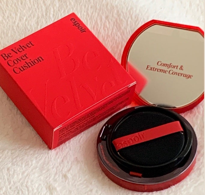 ビーベルベット カバークッション/espoir/クッションファンデーションを使ったクチコミ(2枚目)