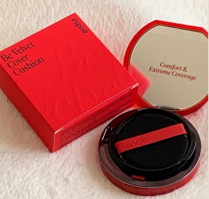 ビーベルベット カバークッション/espoir/クッションファンデーションを使ったクチコミ(2枚目)