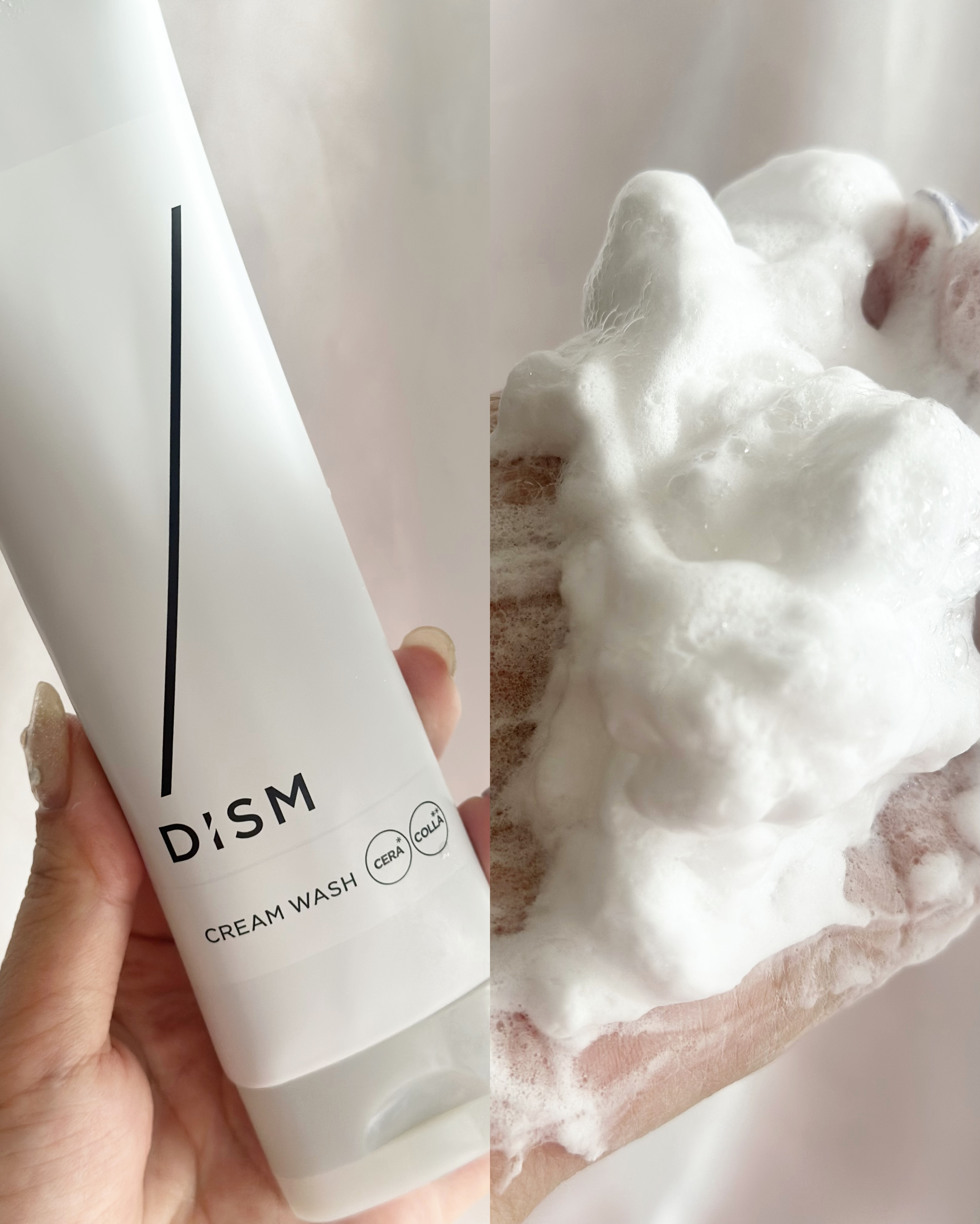 ディズム　クリームウォッシュ/DISM/洗顔フォームを使ったクチコミ（3枚目）