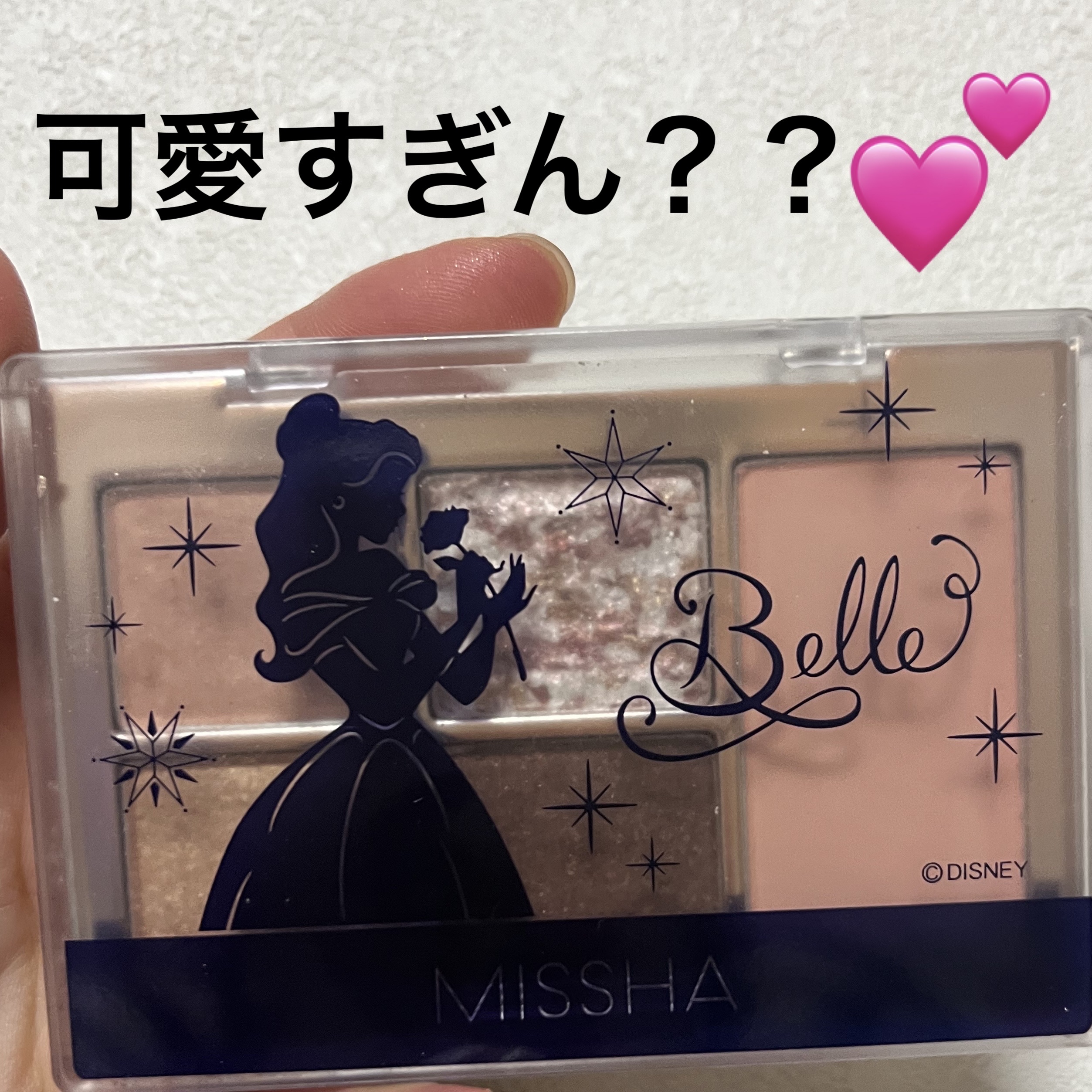 イージーフィルター シャドウパレット ディズニーシリーズ/MISSHA/アイシャドウパレットを使ったクチコミ（1枚目）