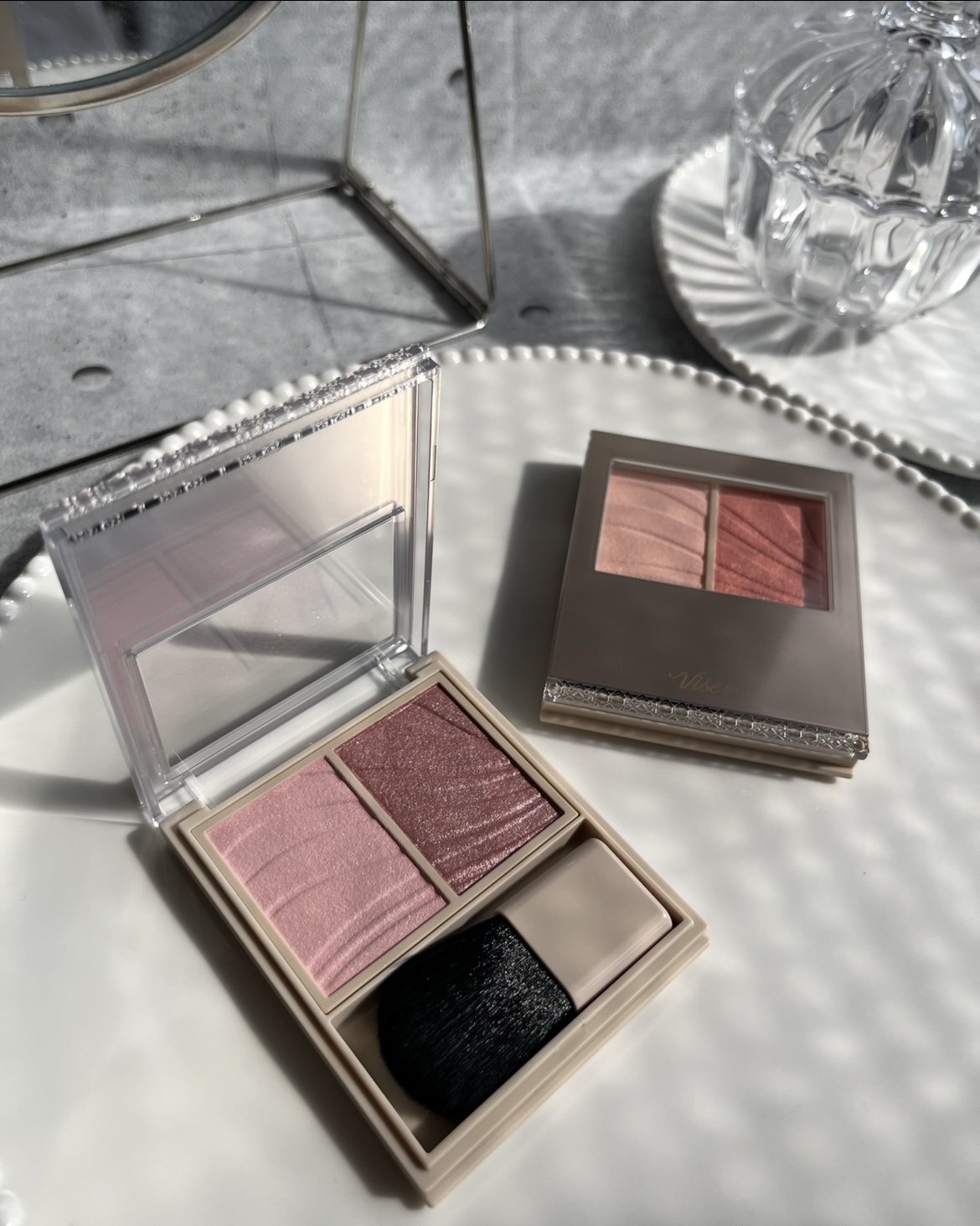 レイヤード フルリ チーク/Visée/パウダーチークを使ったクチコミ（1枚目）