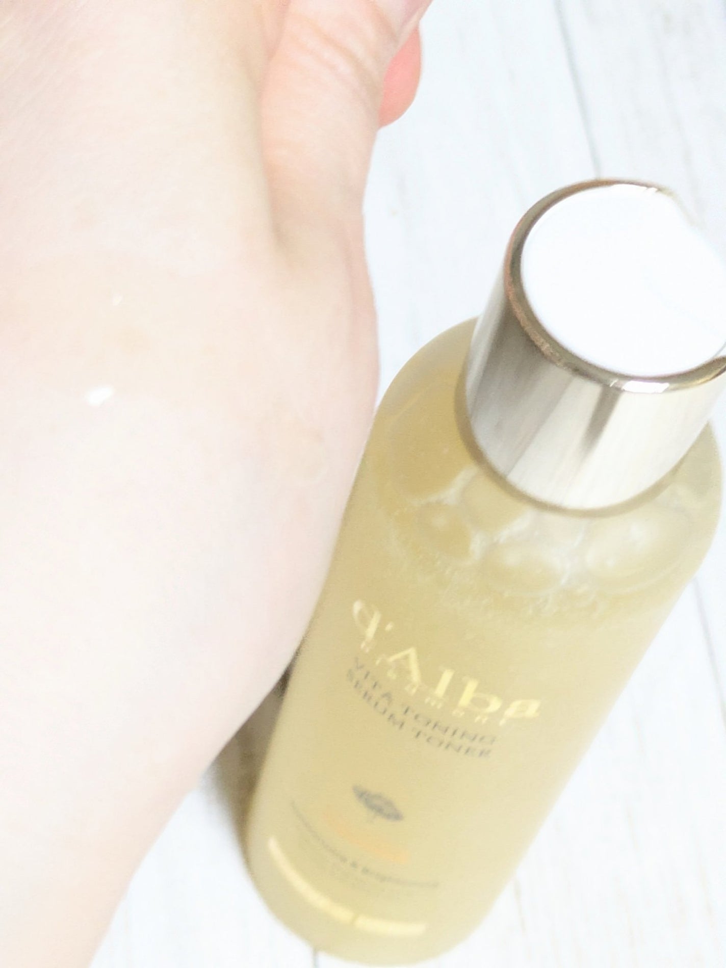 ビタトーニングセラムトナー/ダルバ/化粧水を使ったクチコミ(5枚目)