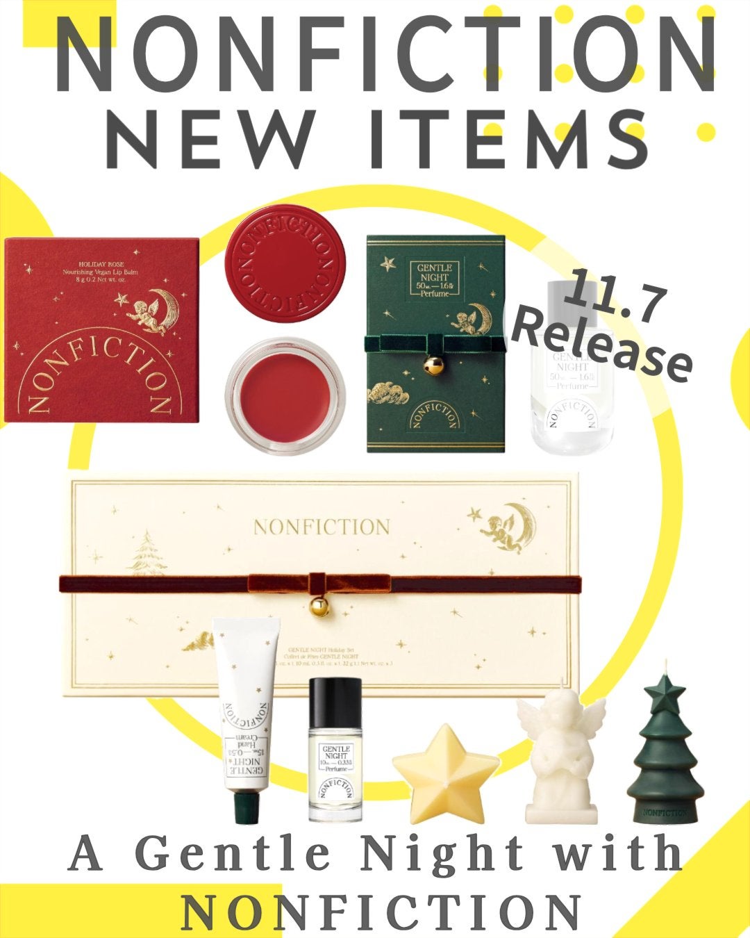 しの⛄️新作コスメ✵フォロバ on LIPS 「.NONFICTIONからホリデーコレクションが登場👏11月7..」(1枚目)