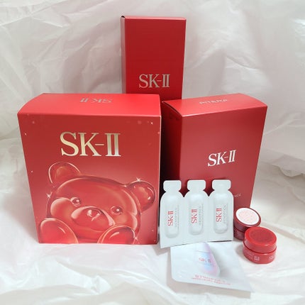 SK-II SK-II フェイシャル トリートメント エッセンス コフレ 2025 ホリデーコレクションのクチコミ「はじめてのSK-IIデビュー✨
&ホリデーコレクションデビュー✨
フェイシャルトリートメントエ.....」(2枚目)