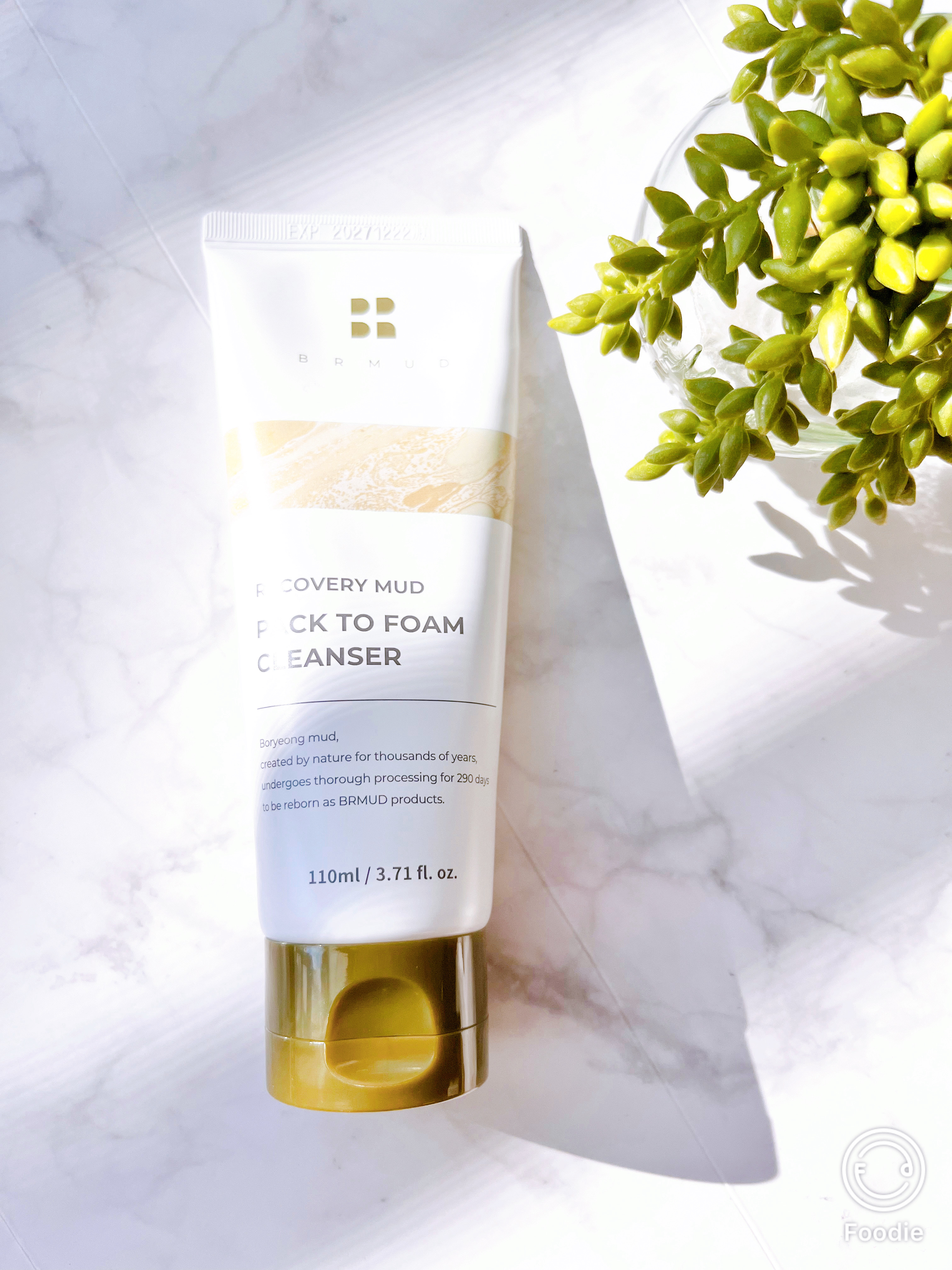 リカバリーマッドバックツーフォームクレンザー/BRMUD/洗顔フォームを使ったクチコミ（3枚目）