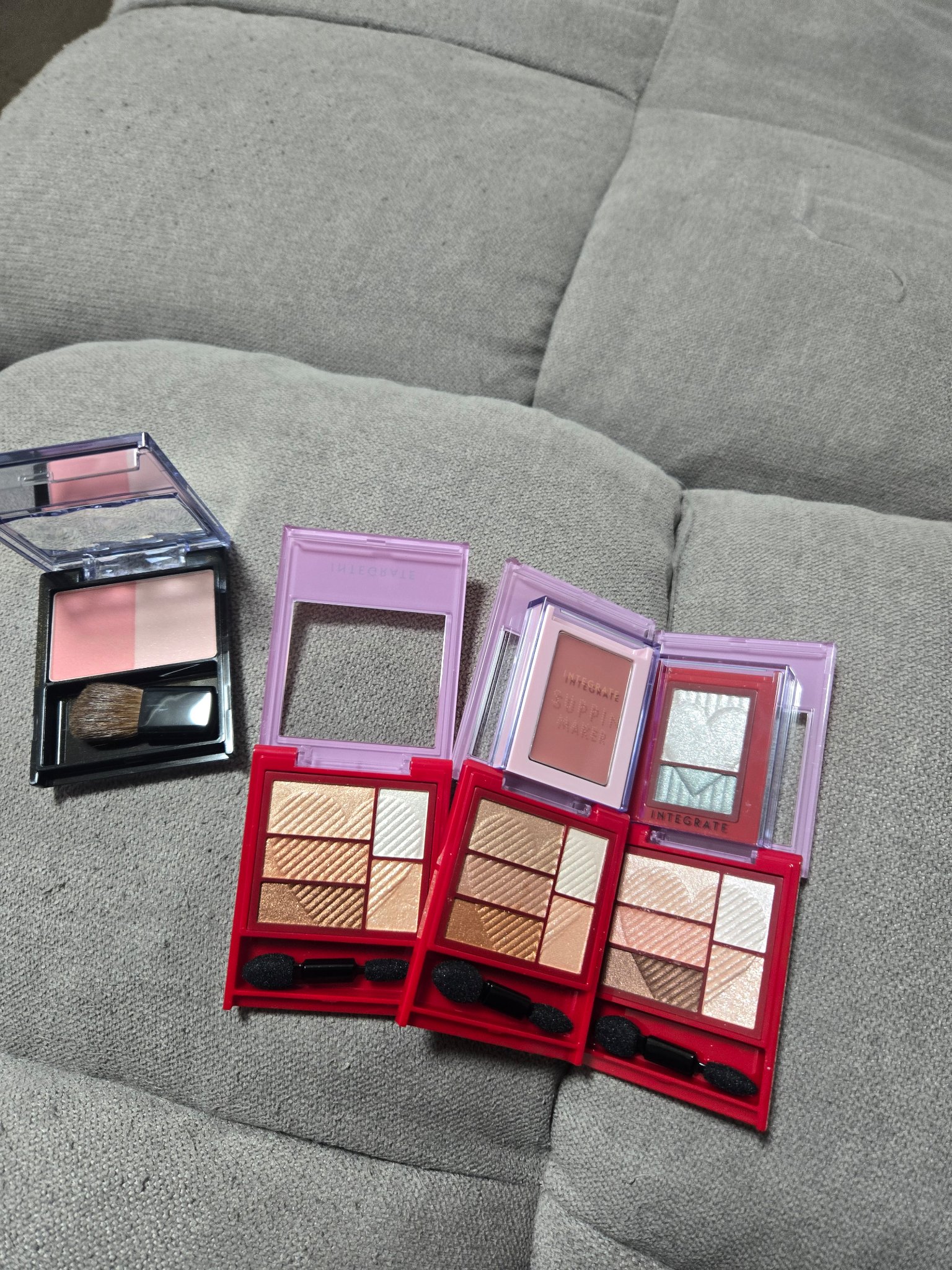 トリプルレシピアイズ/インテグレート/アイシャドウパレットを使ったクチコミ（1枚目）