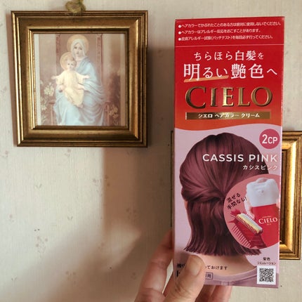 ヘアカラークリーム/CIELO/ヘアカラーを使ったクチコミ(1枚目)