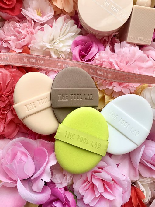 ロングラスティングテンションパフ/THE TOOL LAB/その他ファンデーションを使ったクチコミ（1枚目）