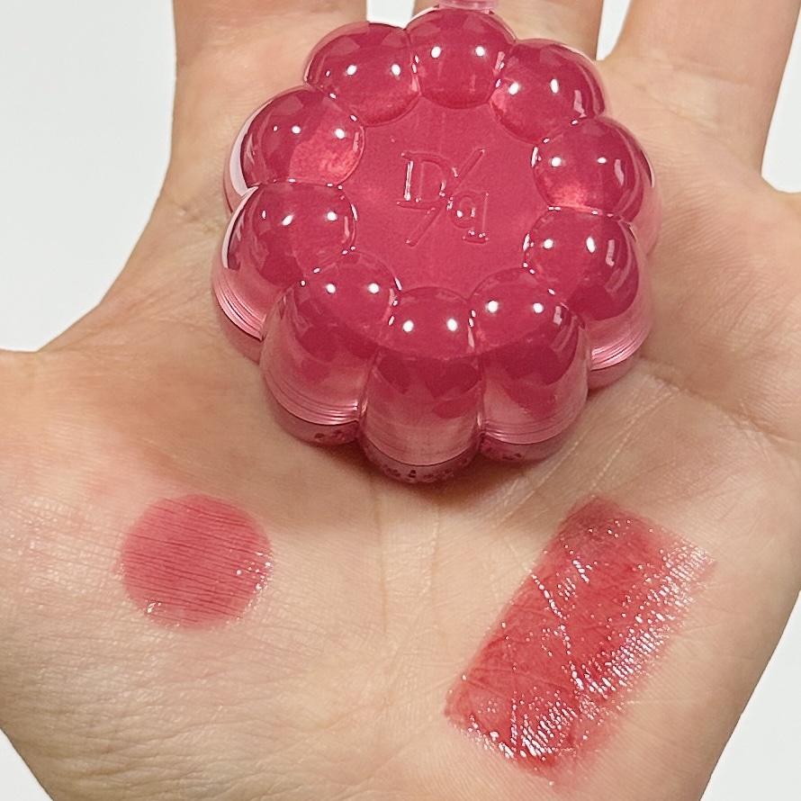 チューインググロウポット/dasique/口紅を使ったクチコミ（2枚目）