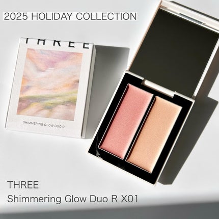 THREE シマリング グロー デュオ R/THREE/クリームハイライトを使ったクチコミ(1枚目)