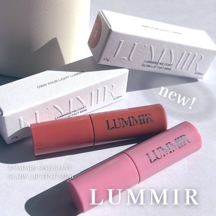 ONE COAT グロウティント/Lummir/リップティントを使ったクチコミ(1枚目)
