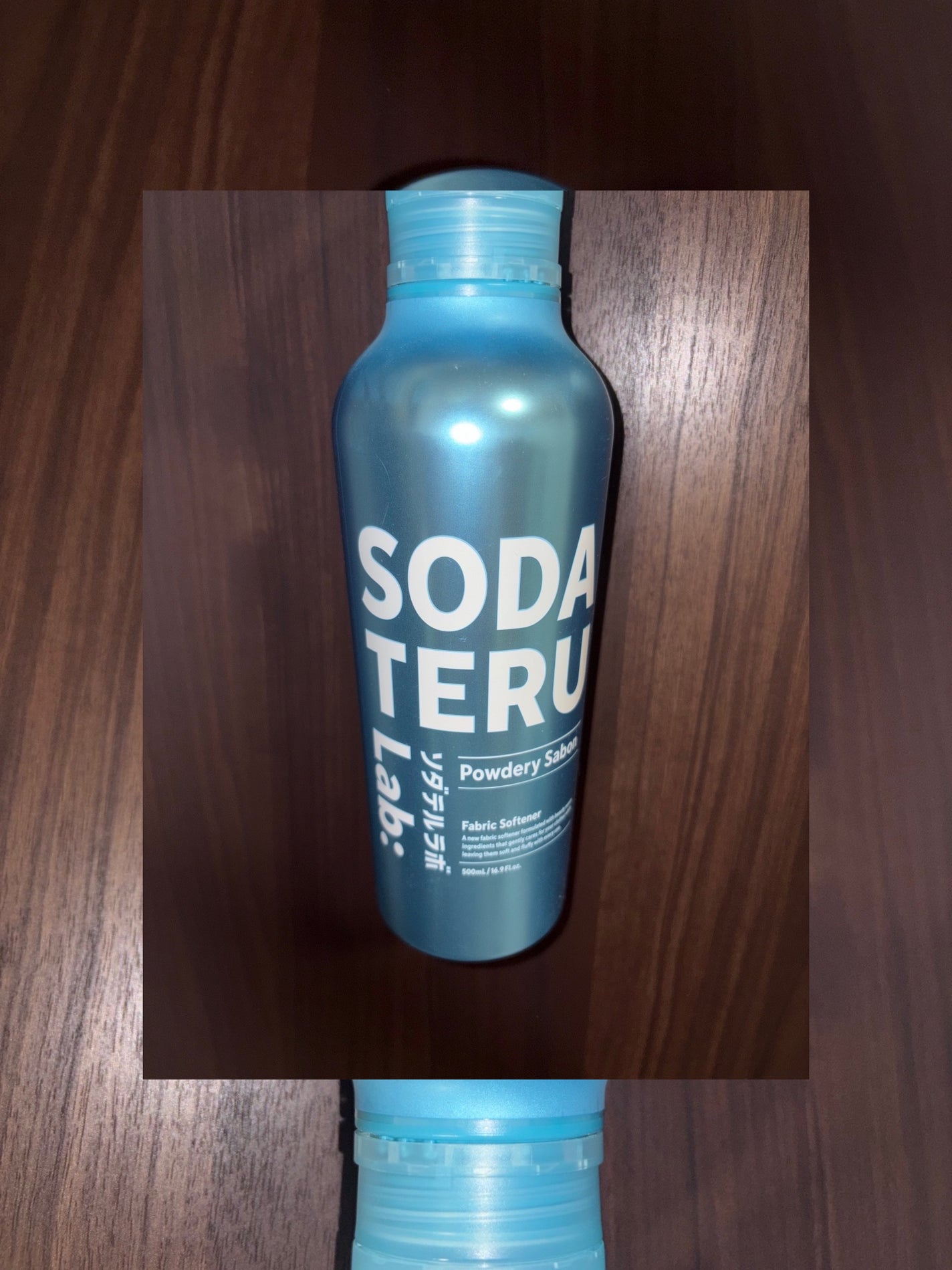 柔軟剤(パウダリーサボンの香り)/ソダテルラボ/柔軟剤を使ったクチコミ(1枚目)