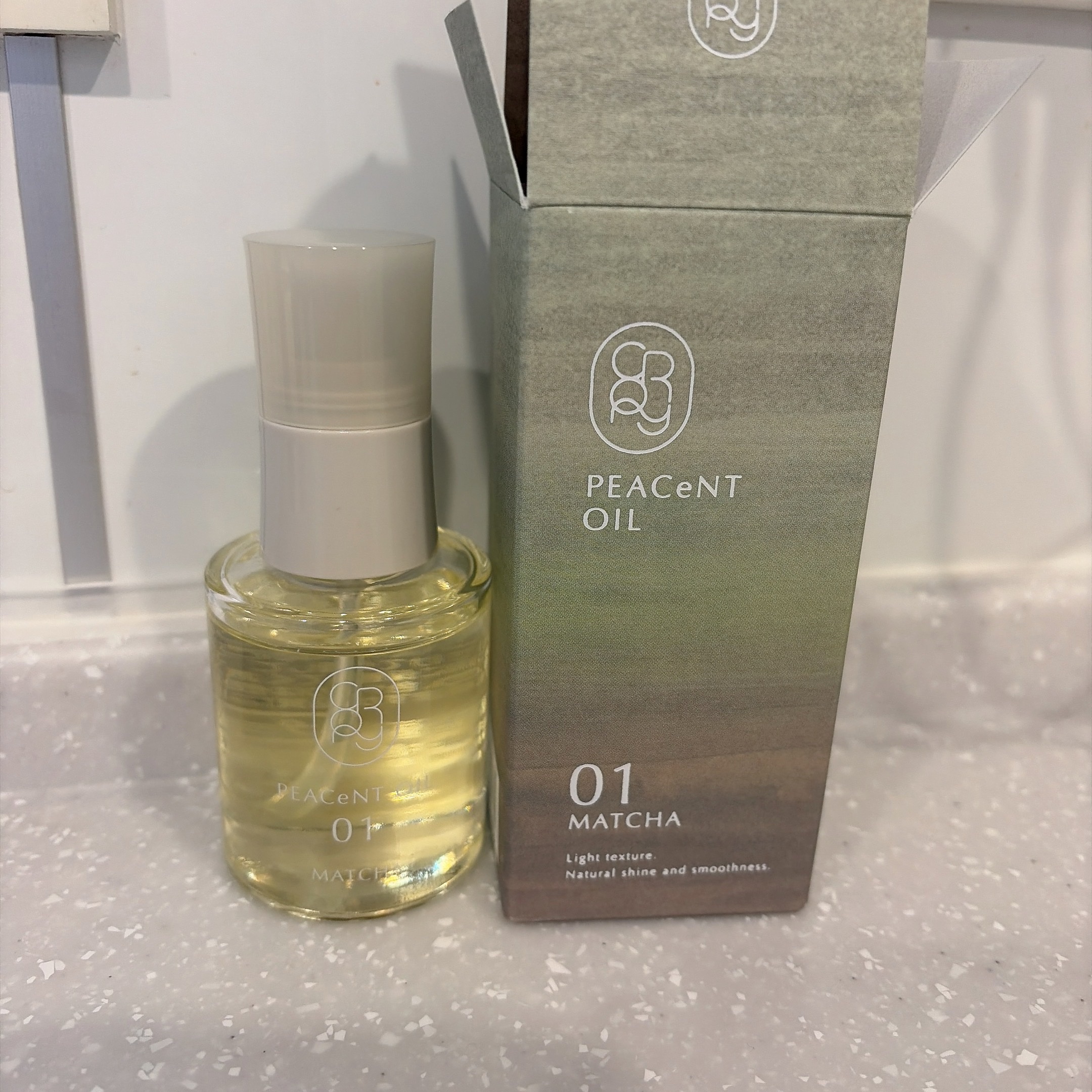 ピアセントオイル 01M/クロニー/ヘアオイルを使ったクチコミ（1枚目）