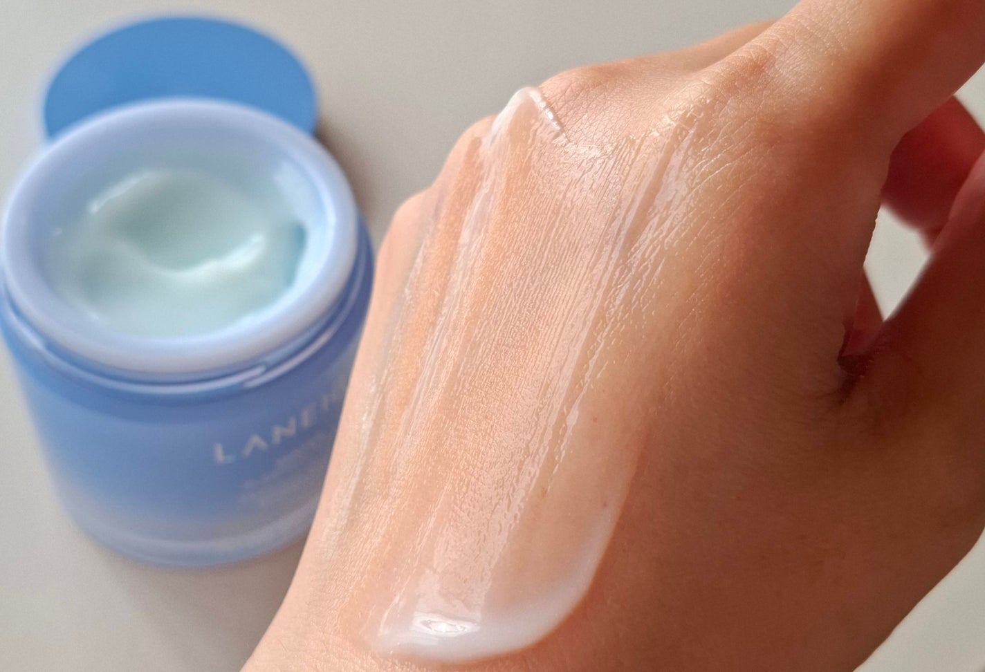 ウォータースリーピングマスク N/LANEIGE/フェイスクリームを使ったクチコミ(3枚目)