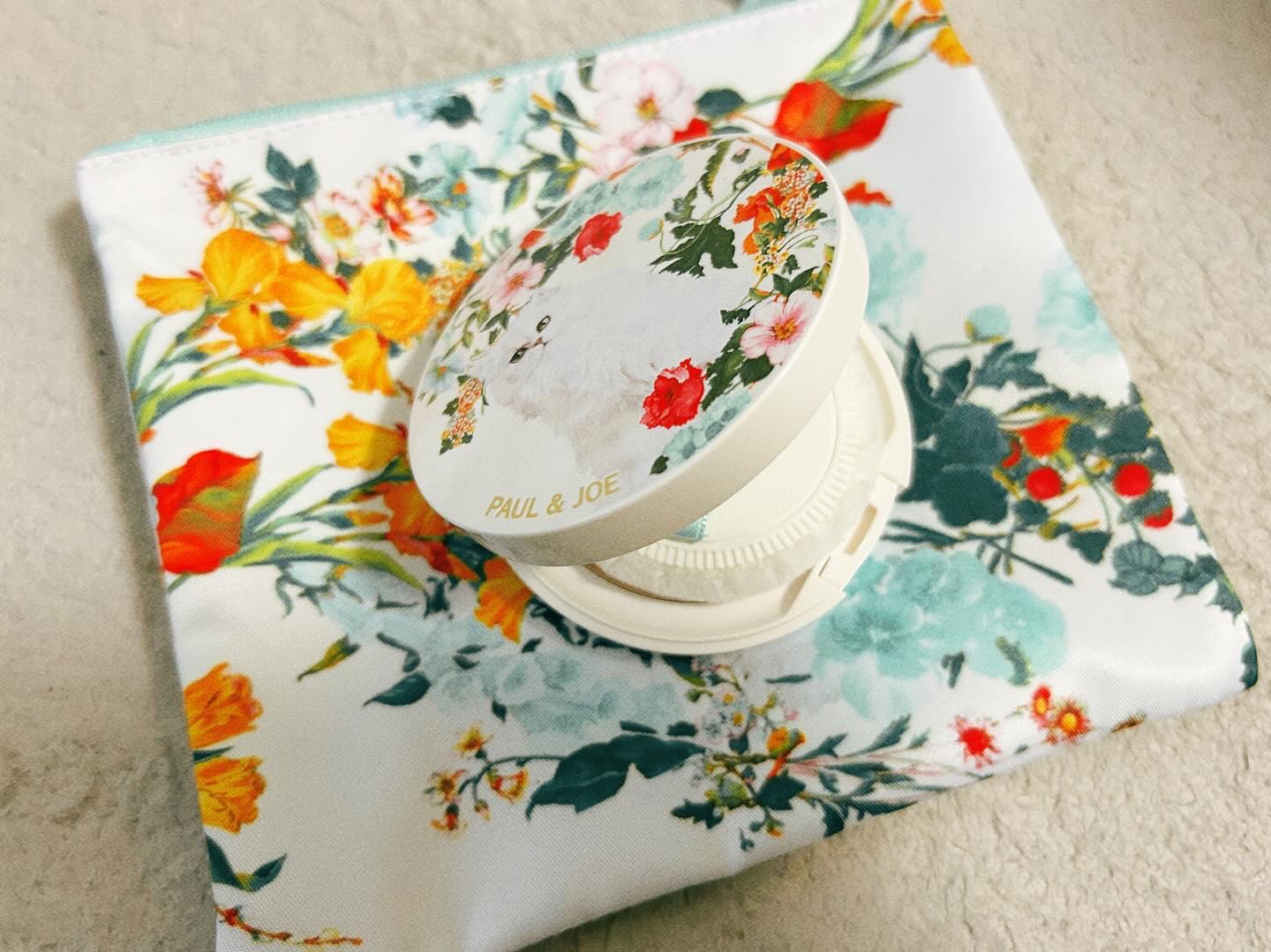 プロテクティング フェイス パウダー 01 ライトベージュ/PAUL & JOE BEAUTE/プレストパウダーを使ったクチコミ（1枚目）