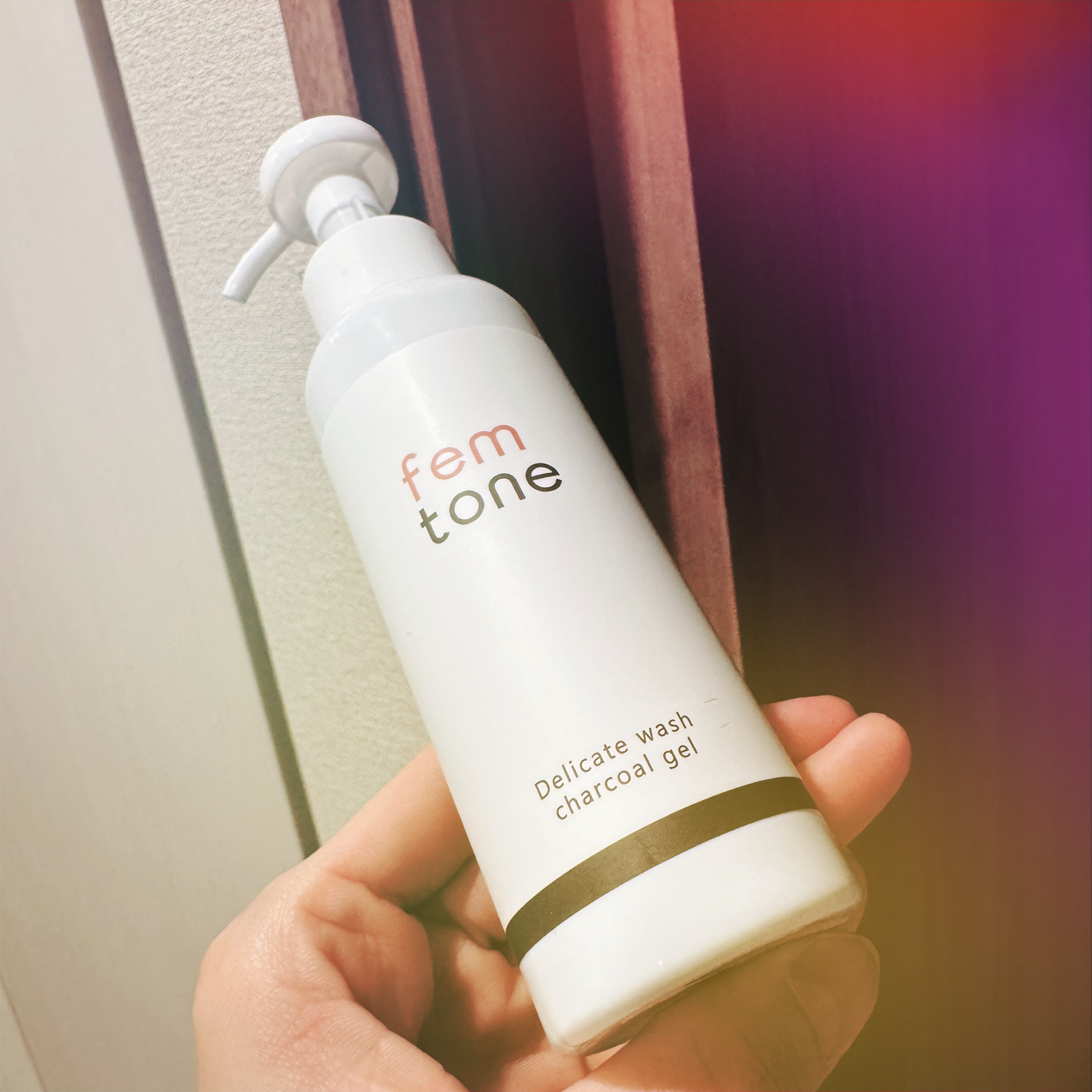 デリケートウォッシュ チャコールジェル/fem tone/デリケートゾーンケアを使ったクチコミ（2枚目）