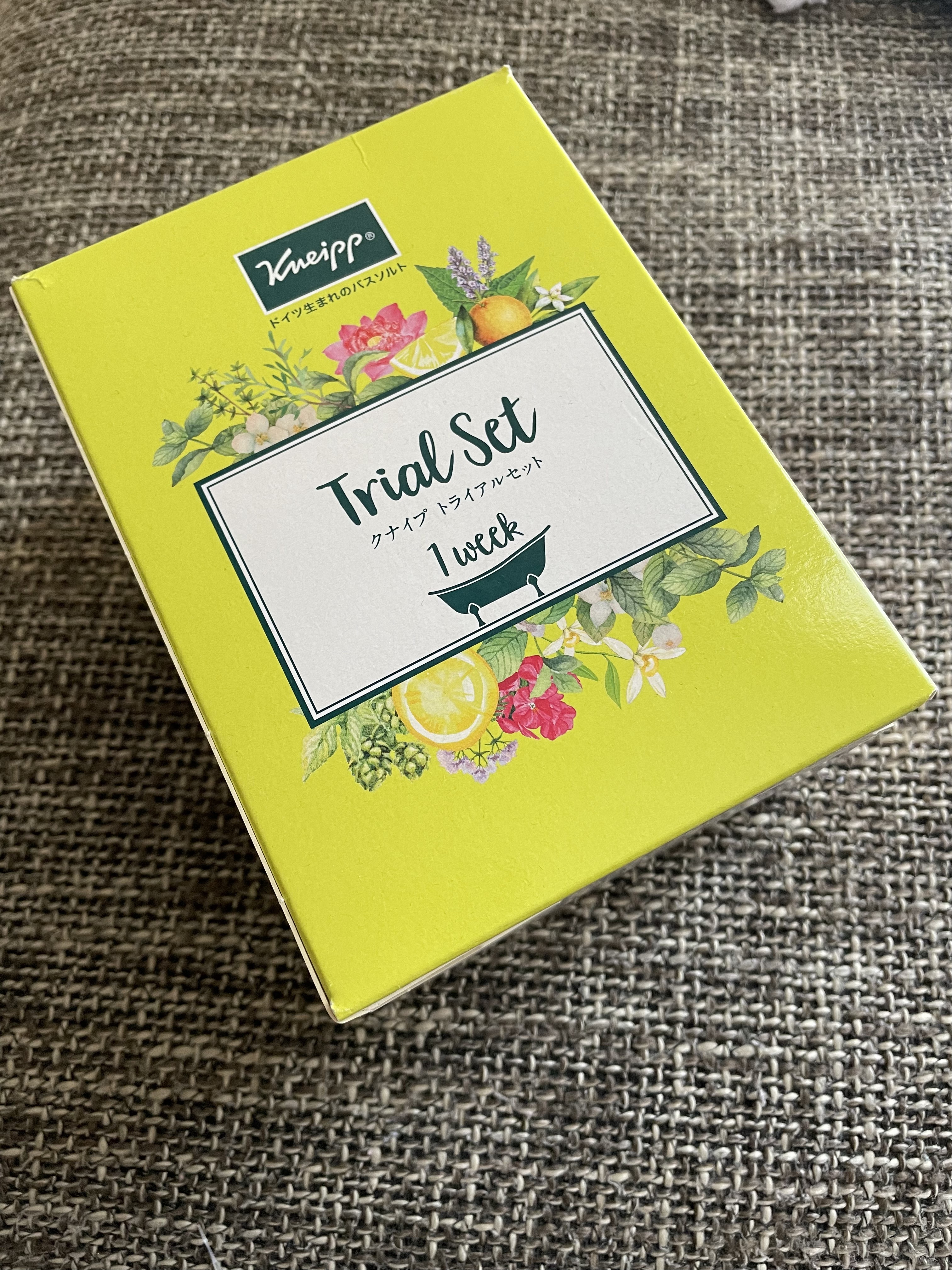 バスソルト ローズマリー＆タイムの香り/クナイプ/無機塩系入浴剤を使ったクチコミ（1枚目）