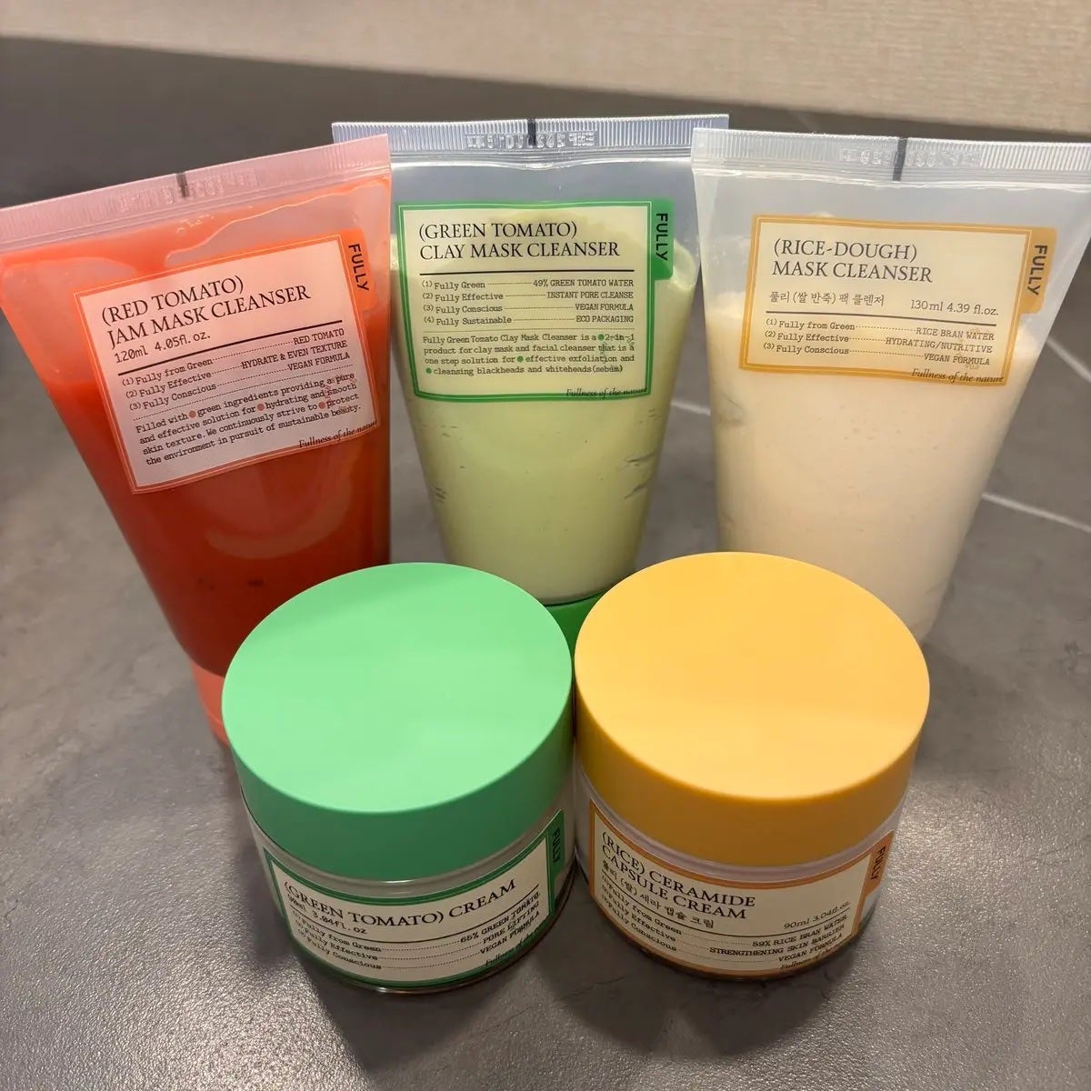 グリーントマトクレイマスククレンザー/FULLY/洗い流すパック・マスクを使ったクチコミ(4枚目)