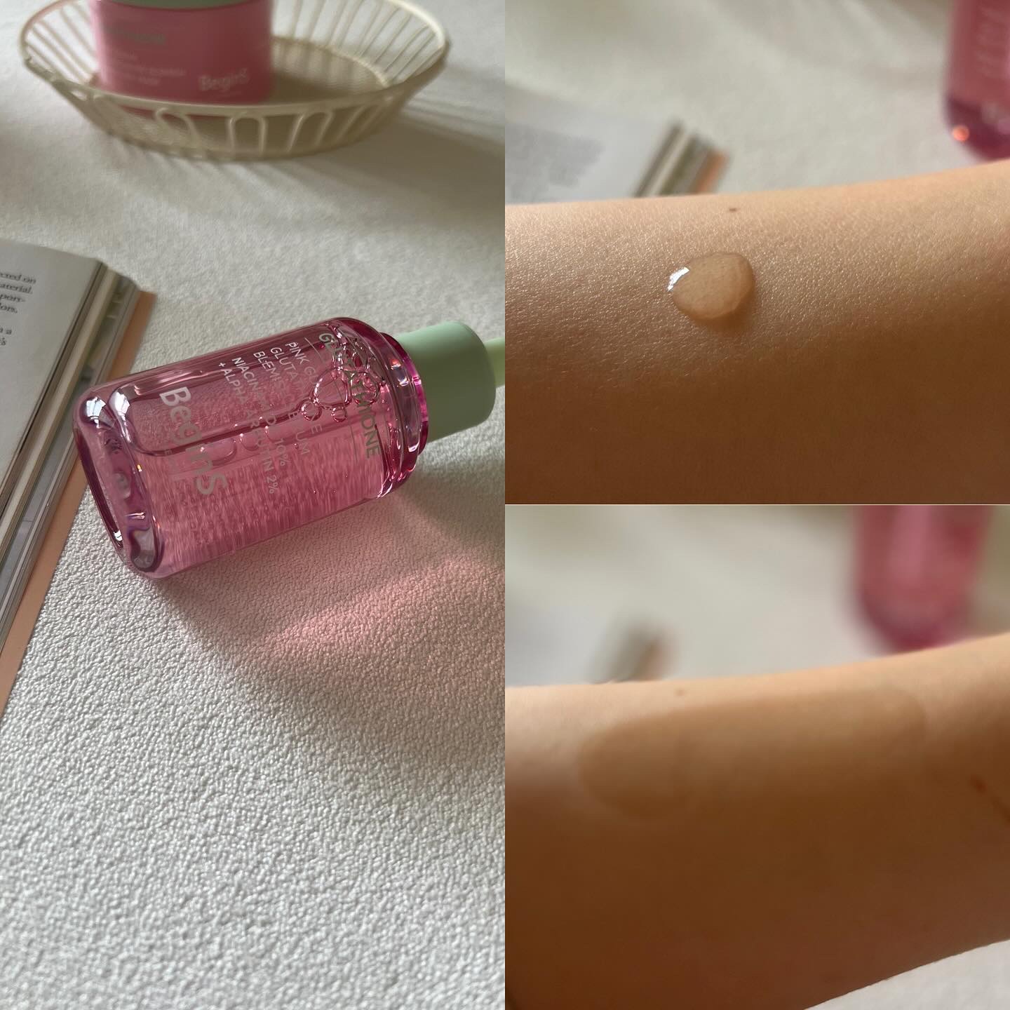 ビギンスバイジョンセンムルピンクGBセラム/BeginS by JUNGSAEMMOOL/美容液を使ったクチコミ（3枚目）