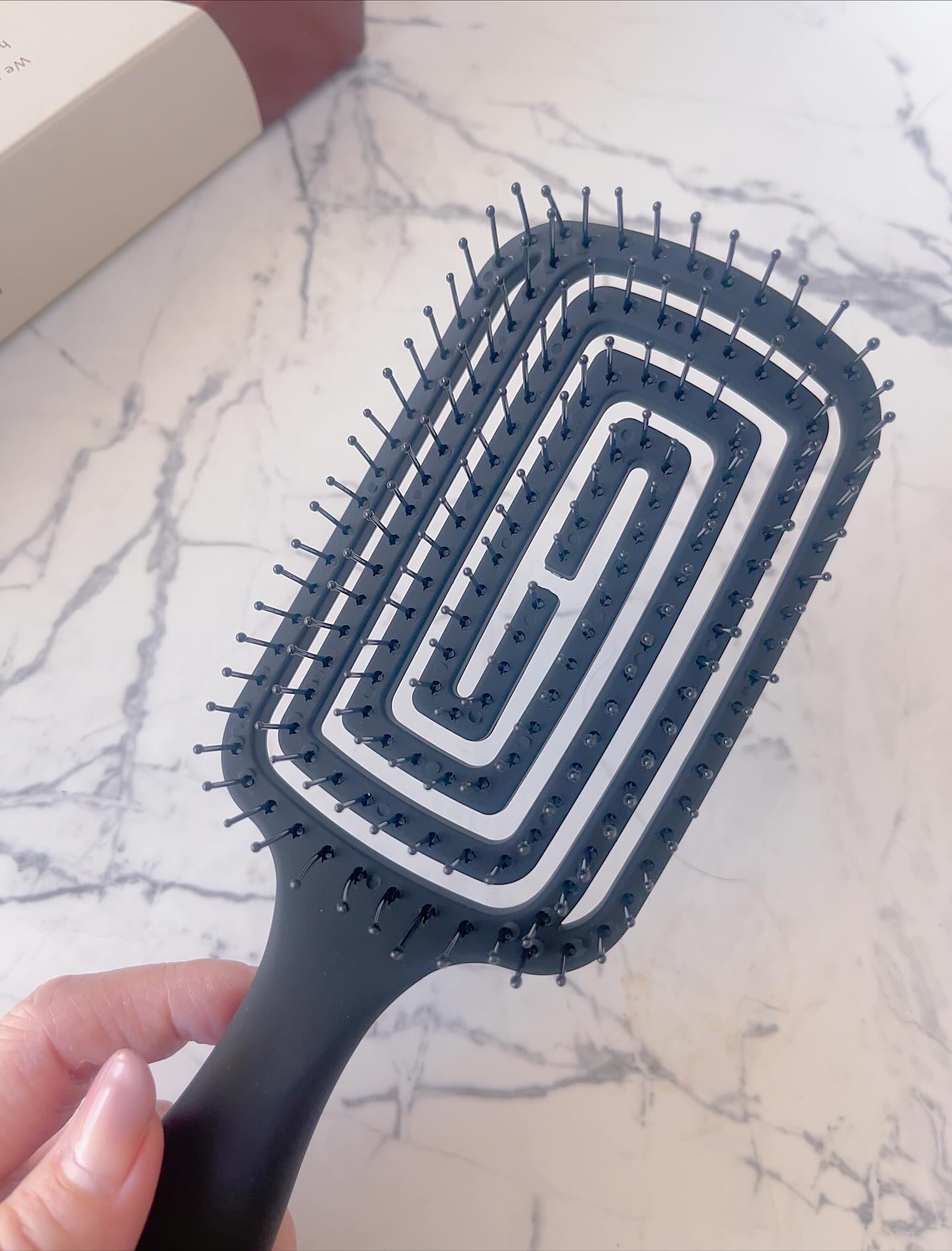 87saku ハナサク 速乾ブラシ/87saku/ヘアブラシを使ったクチコミ（3枚目）