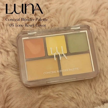 コンシールブレンダーパレット/LUNA/パレットコンシーラーを使ったクチコミ(1枚目)