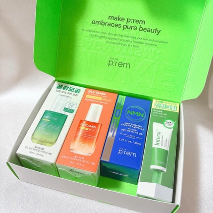 エンドポアベジチノールタイト二ングセラム/make prem/美容液を使ったクチコミ(6枚目)