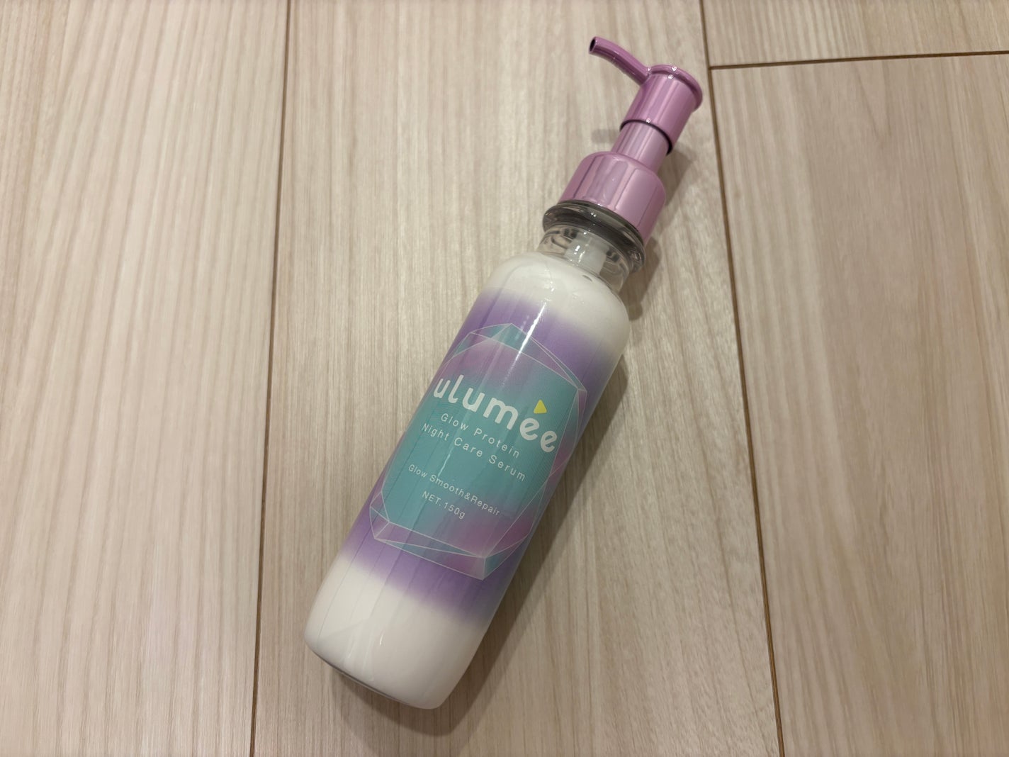 グロウプロテインナイトケアセラム/ulumee/アウトバストリートメントを使ったクチコミ(1枚目)