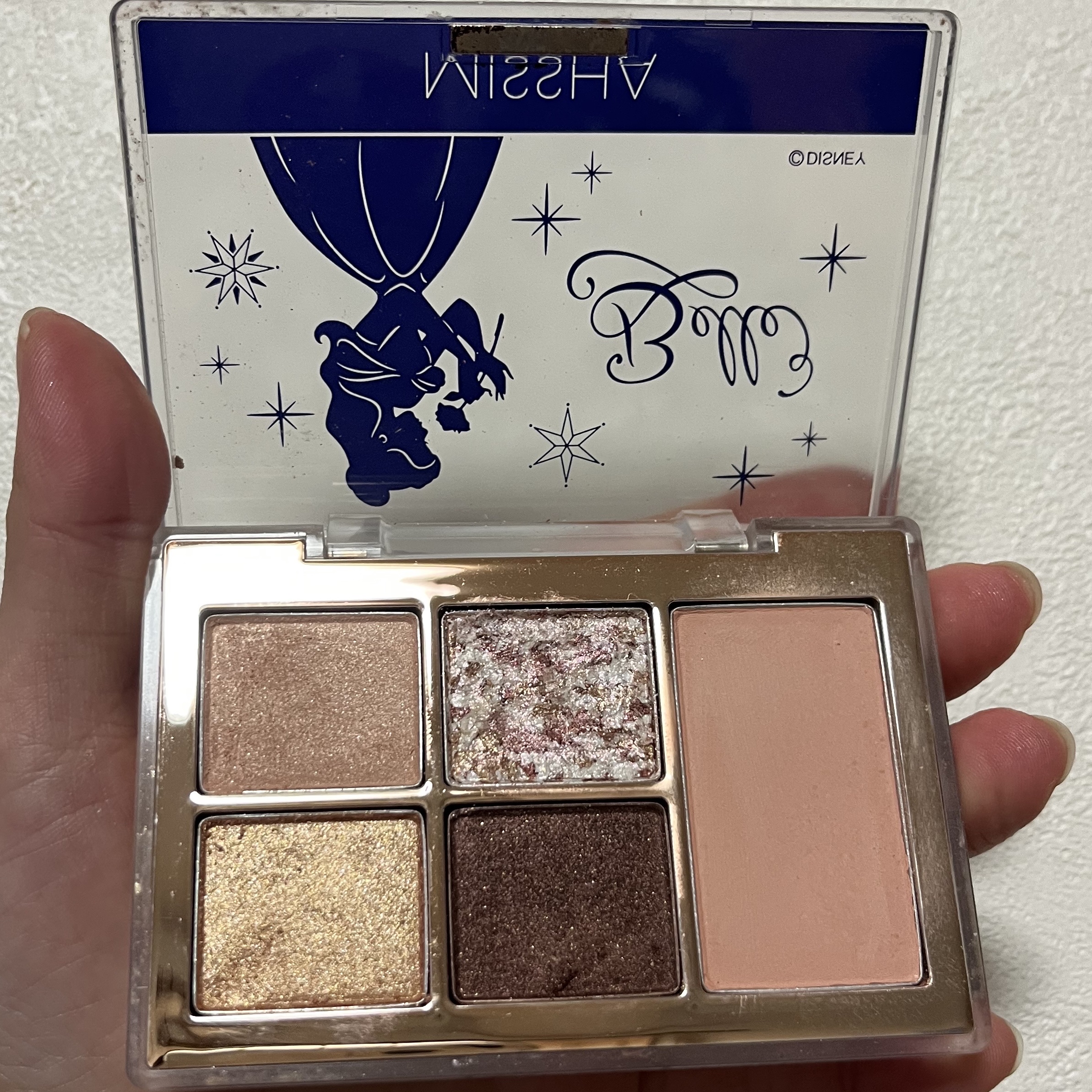 イージーフィルター シャドウパレット ディズニーシリーズ/MISSHA/アイシャドウパレットを使ったクチコミ（2枚目）