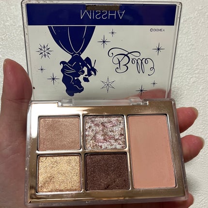 イージーフィルター シャドウパレット ディズニーシリーズ/MISSHA/アイシャドウパレットを使ったクチコミ(2枚目)