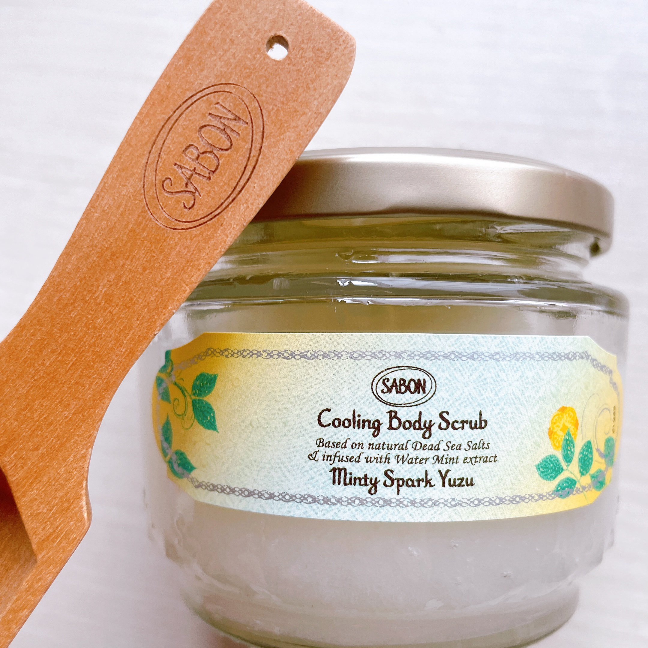 ボディスクラブ スパークリング・ユズ/SABON/ボディスクラブを使ったクチコミ（1枚目）