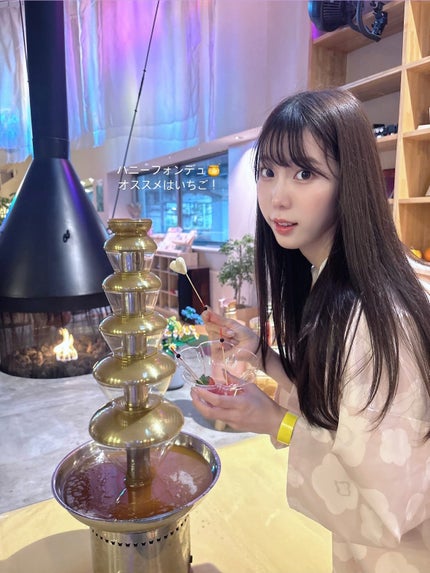 ななしのありさ🤍🐰韓国メイク on LIPS 「可愛くて癒されて綺麗になれる最高空間🍯🛁&honey×お風呂カ..」(3枚目)