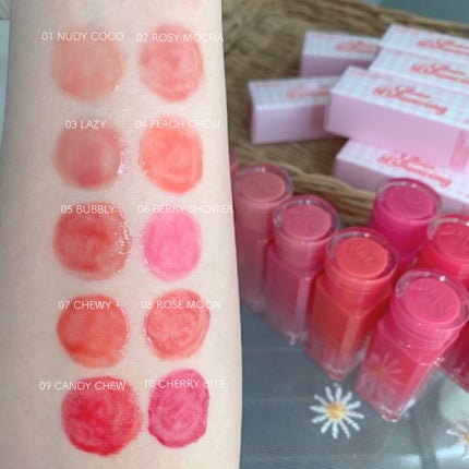 グレイズバウンシングティント/2aN/リップティントを使ったクチコミ(3枚目)